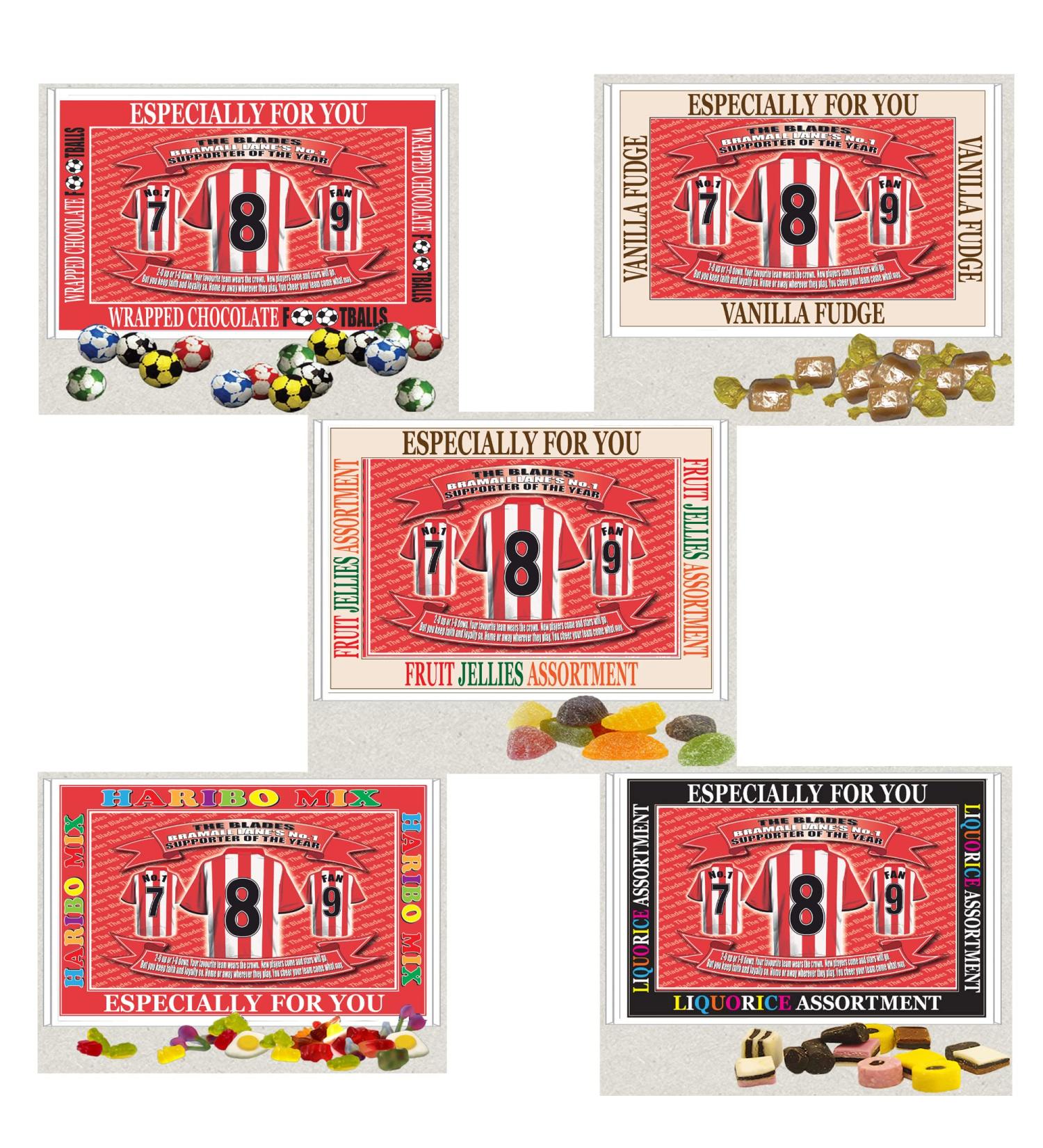 Sheffield U Football Shirt Gift Boxed Sweets - Buy Online on GoSupps.com