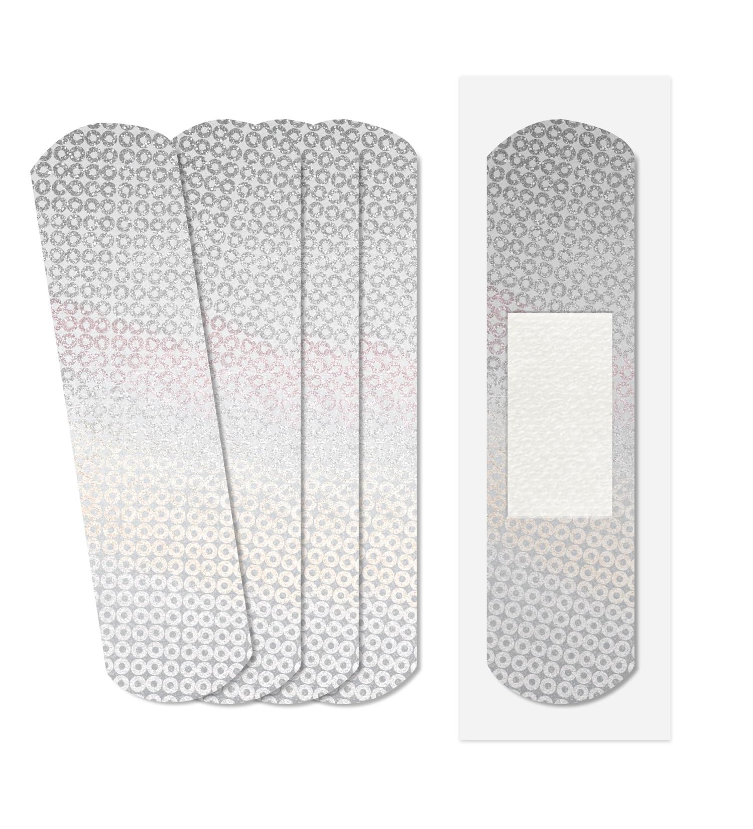 Glitter Strips Bandages for Kids | Latex-Free Adhesive First Aid Strips | 100 Count Flexible Protection for Cuts & Scrapes - Buy Online on GoSupps.com