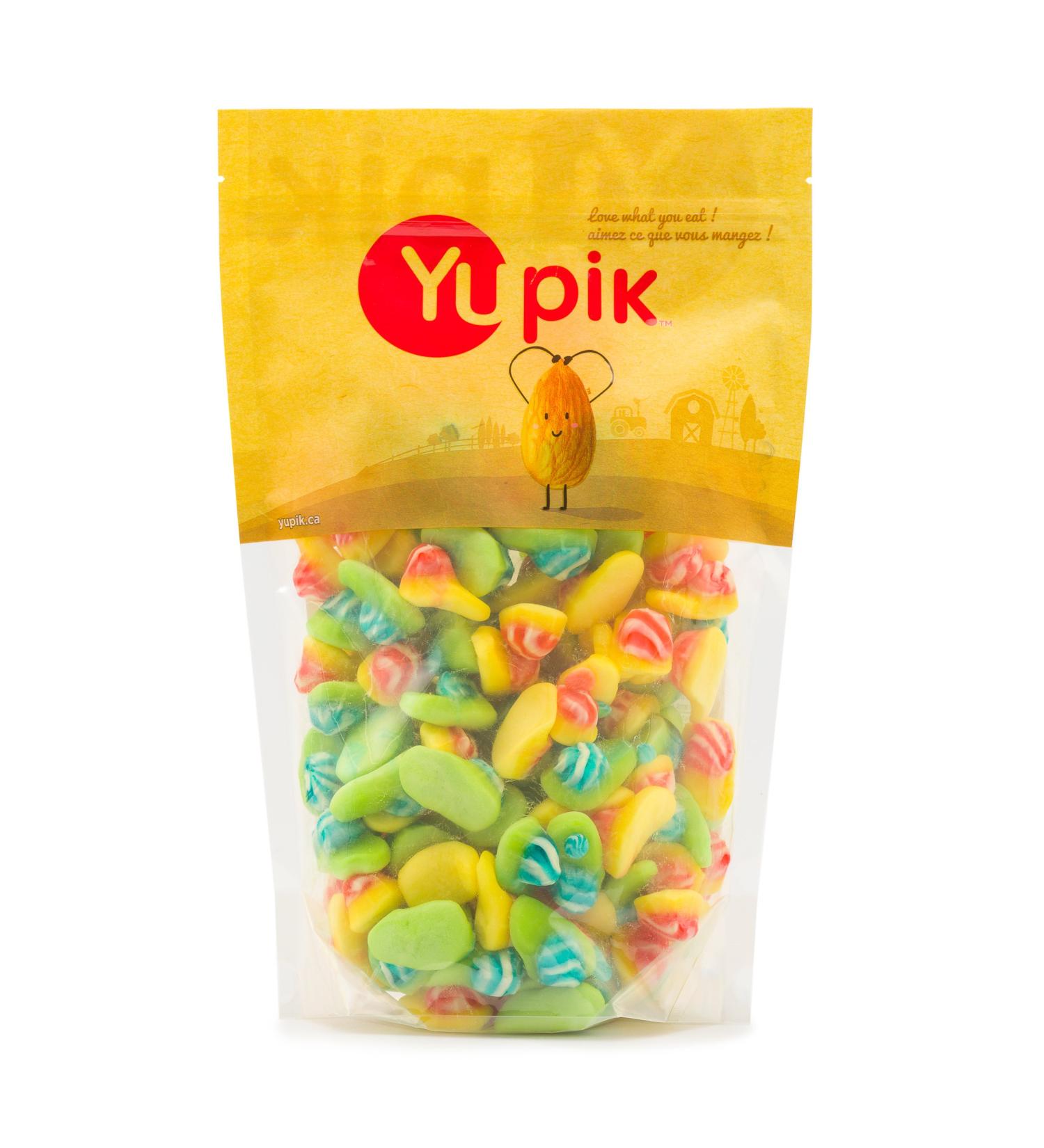 Yupik Gummy Jelly Caps 1 kg 6 Count Gluten-Free Sugary Coating Fruity Flavor Cap-Shaped Chewy Gummies Fun Treat Sweet Candy Delicious Snack Ideal for Gifting & Holidays 1 kg (Pack of 6) - Buy Online on GoSupps.com