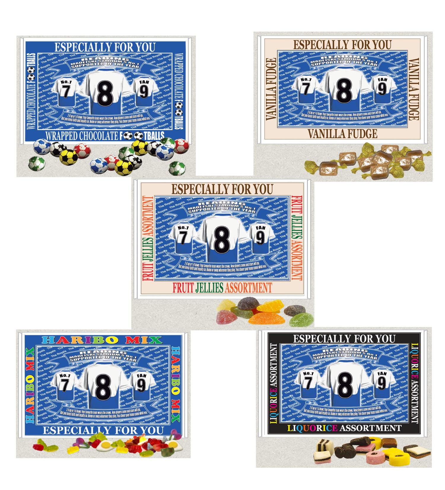 Reading Football Shirt Gift Boxed Sweets - Buy Online on GoSupps.com