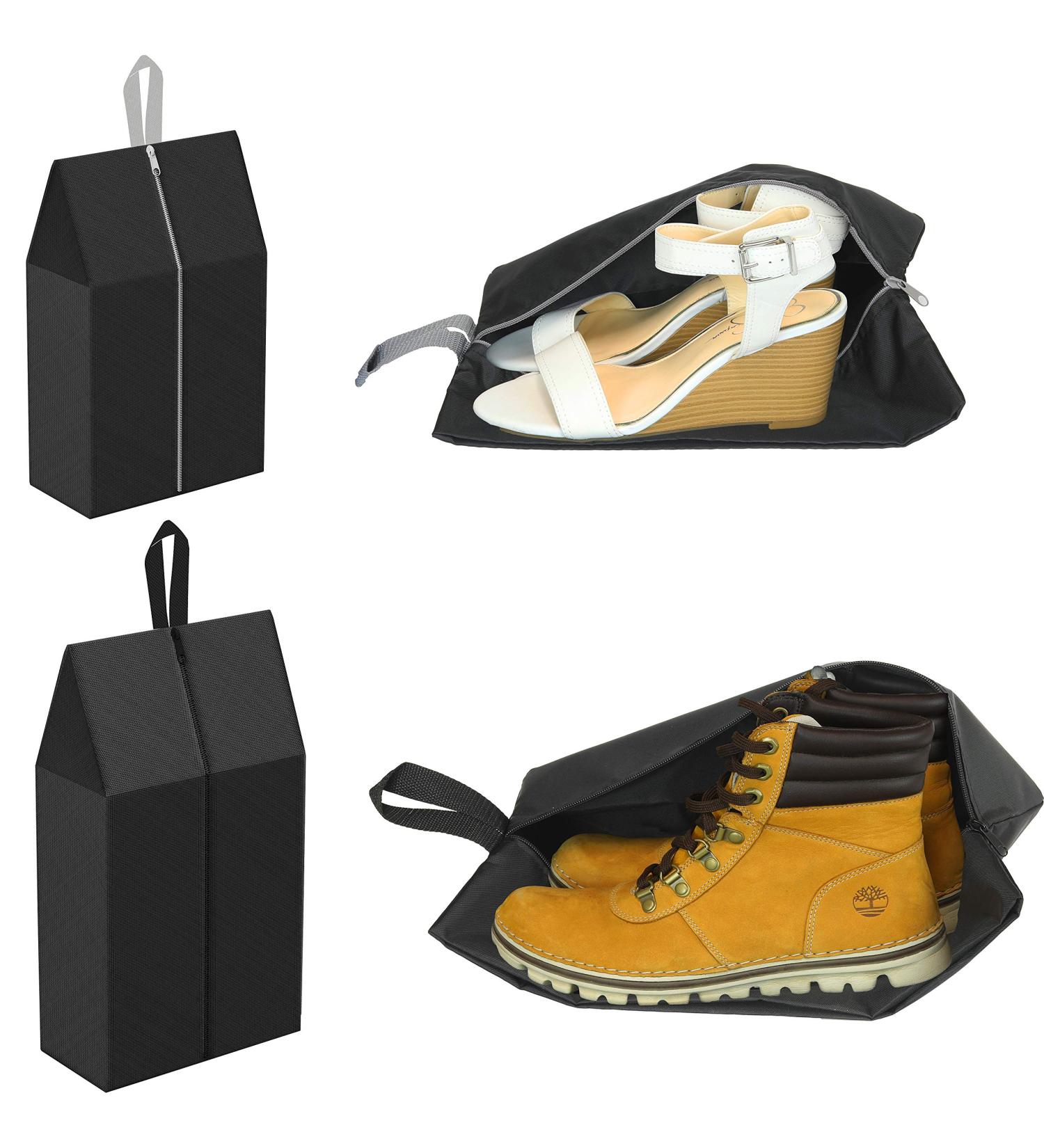 Simple Houseware 4 Pack Travel Shoe Bags - Keep Your Shoes Organized on the Go - Buy Online on GoSupps.com