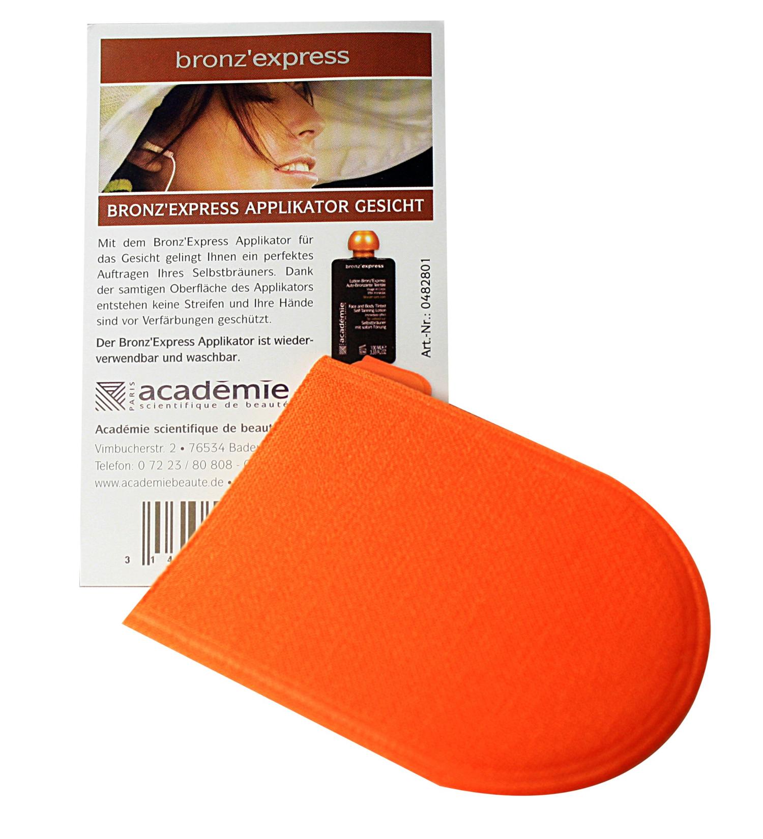 Academie Bronz'Express applicator glove for the face approx. 8cm