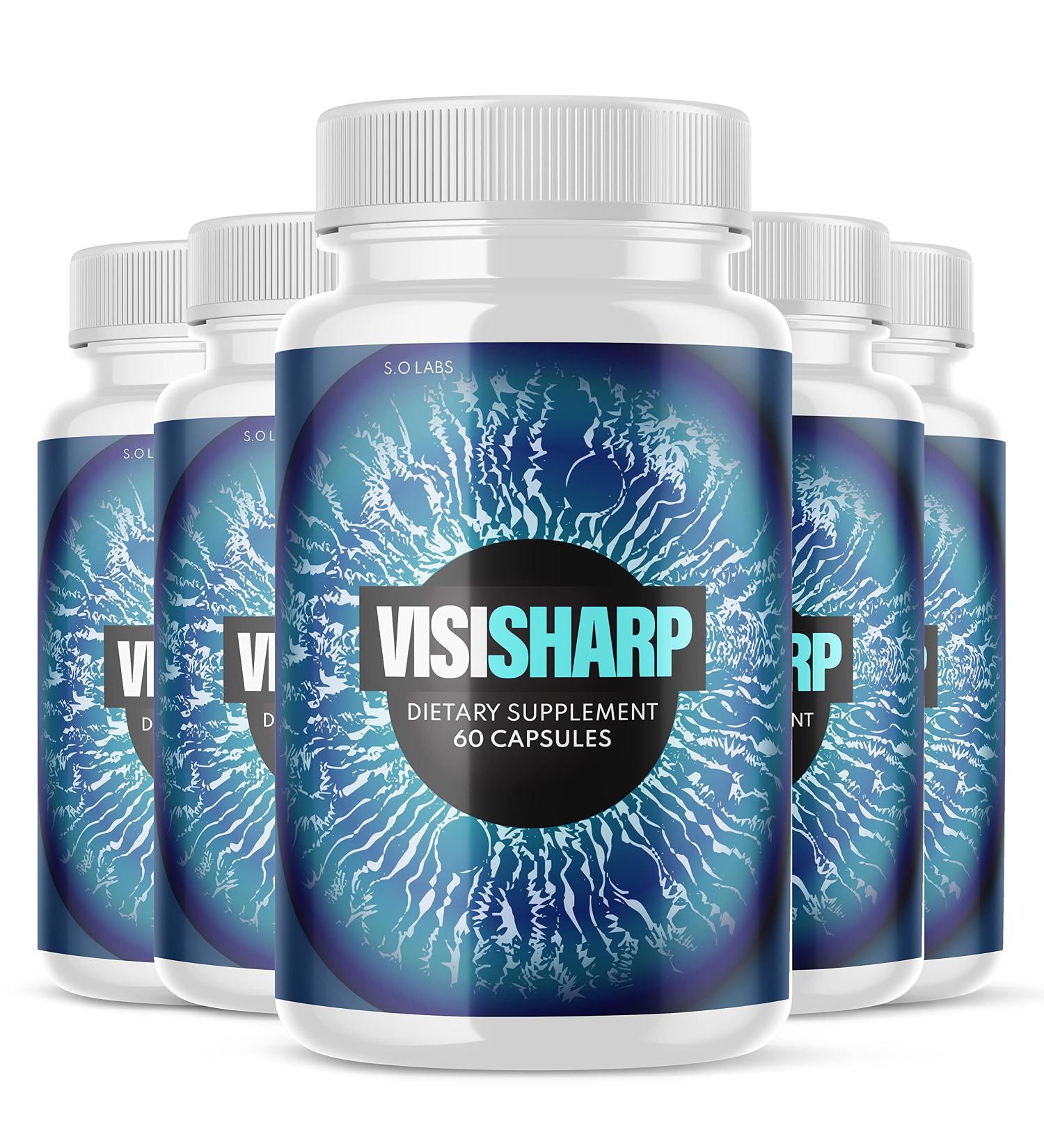 Visisharp Advanced Eye Health Formula (5 Pack) - Support for Healthy Eyes - Buy Online on GoSupps.com