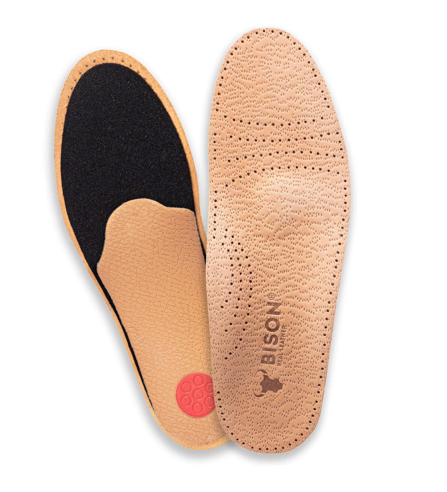 ORTRI Orthopedic Leather Insoles for Sweaty Feet | Size 35-46 | Comfort & Support - Buy Online on GoSupps.com