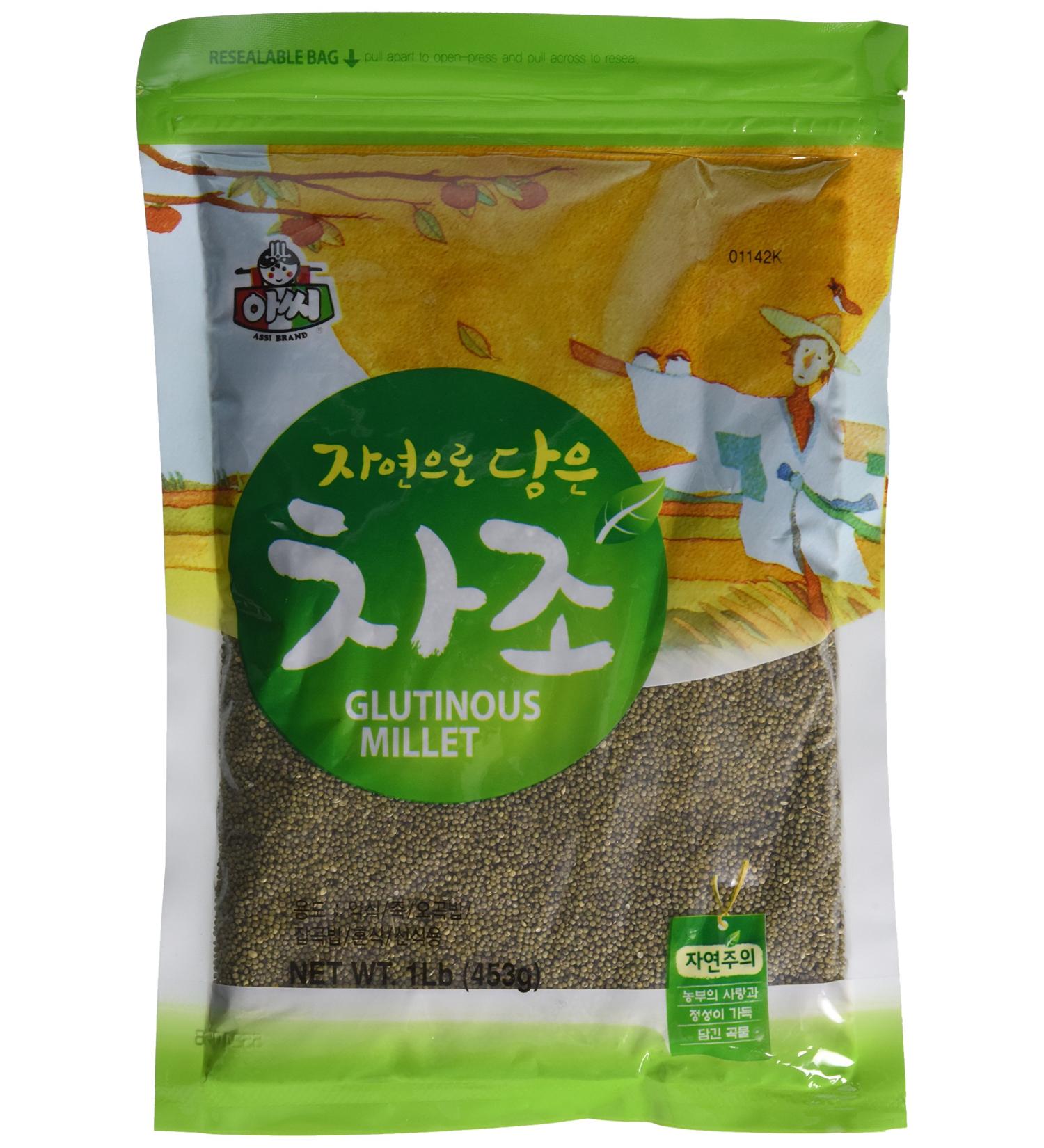 Organic Assi Glutinous Millet - 1lb | Premium Quality | Gluten-Free - Buy Online on GoSupps.com