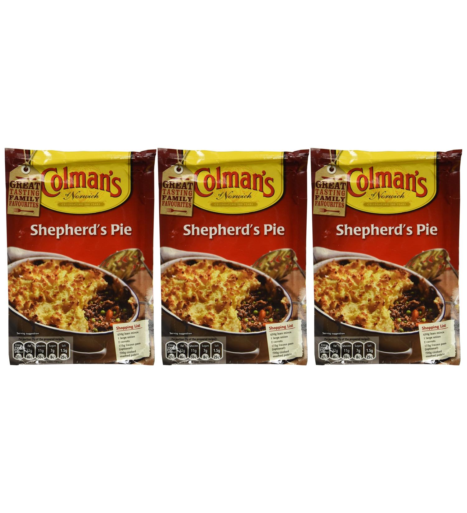 Colman's Shepherd's Pie Mix - 1.75oz (Pack of 3) - Buy Online on GoSupps.com