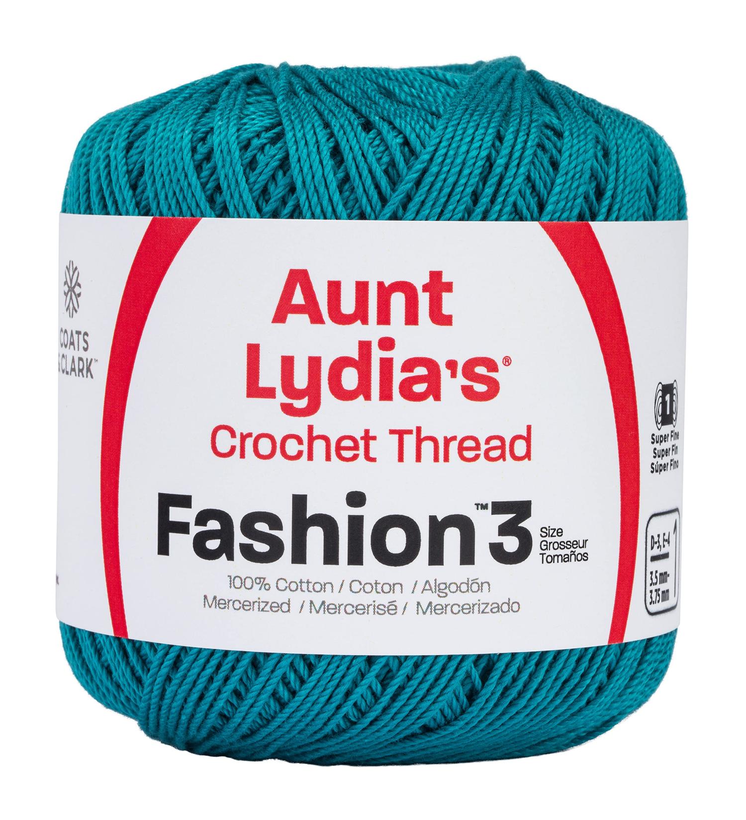 Coats Crochet Fashion Crochet Thread  Warm Teal
