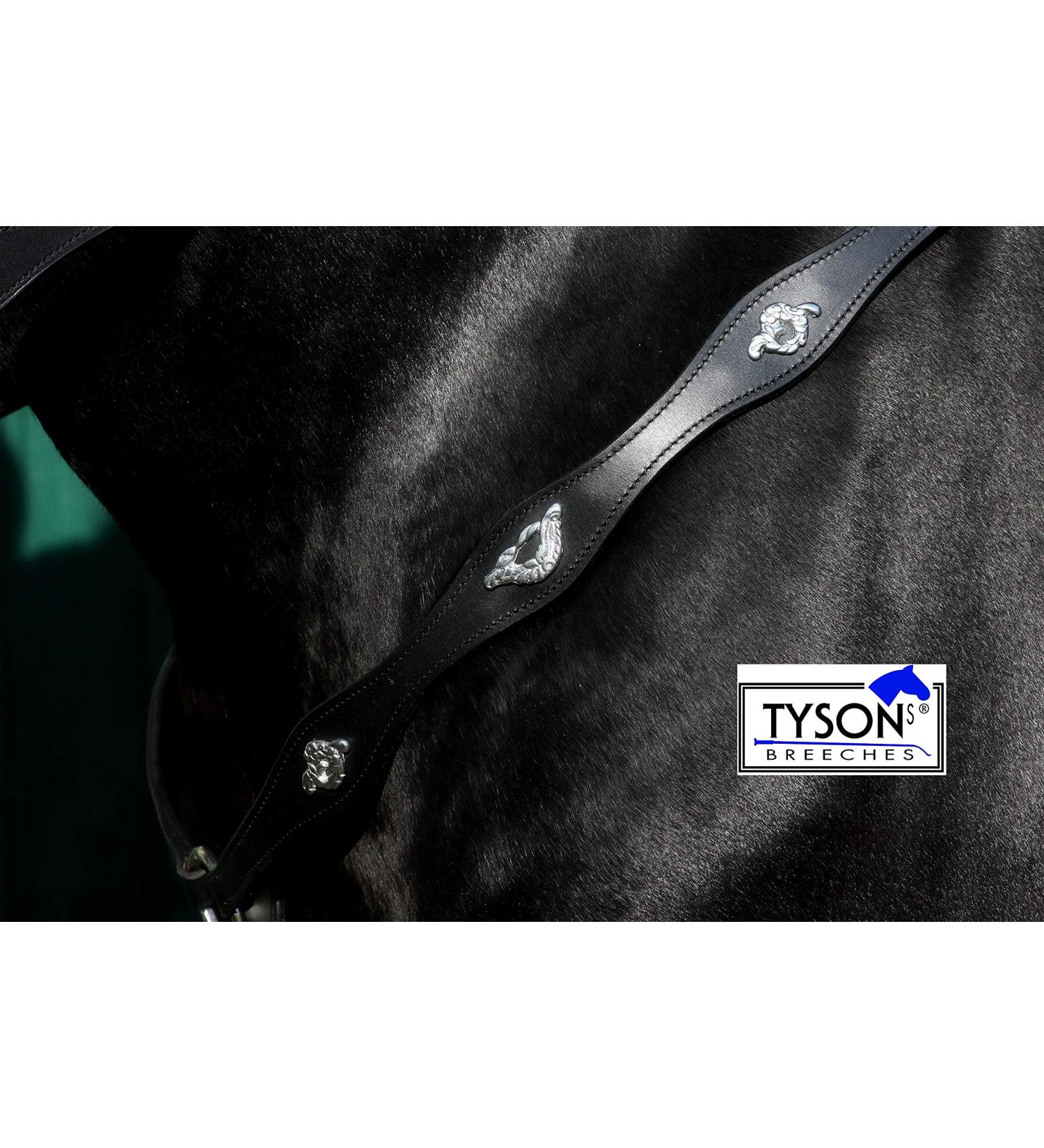 Jose Breastplate Show | Portuguese Spanish Leather Black Brown | Tysons VB WB XF XXF Calfblood - Buy Online on GoSupps.com