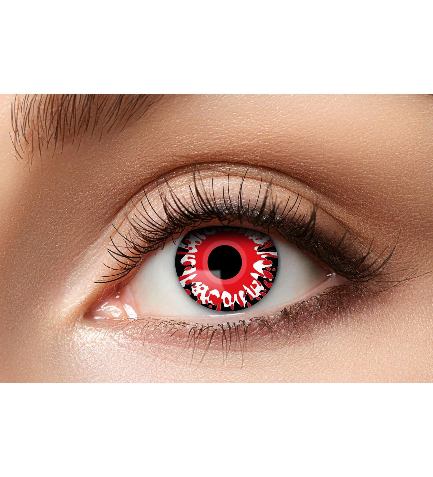 Buy Eyecatcher 84080441-942 Brown Colored Contact Lenses - 1 Pair for 12 Months | Perfect for Carnival Mardi Gras & Halloween - Buy Online on GoSupps.com