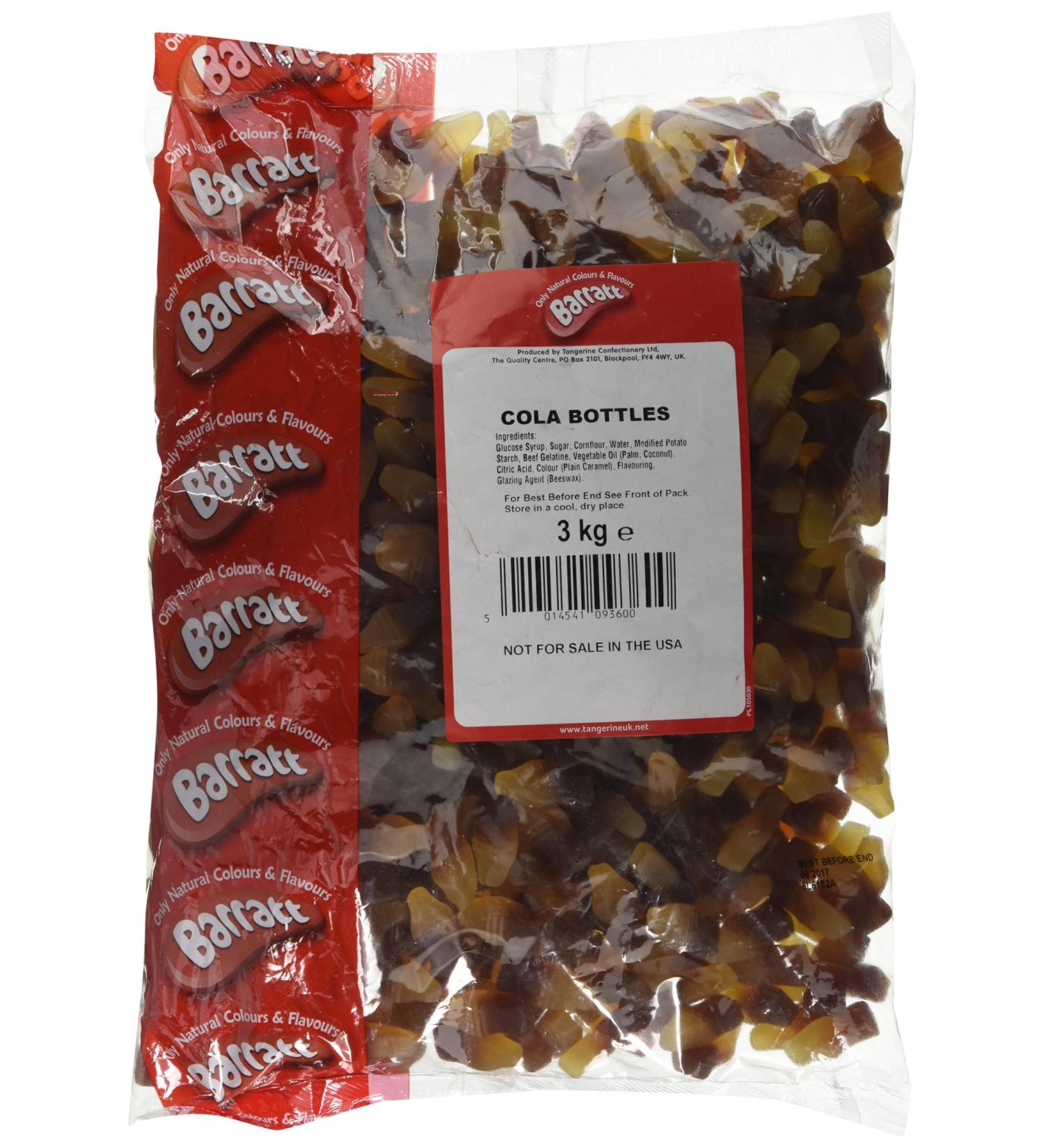 Barratts Cola Bottle 3 Kg - Buy Online on GoSupps.com