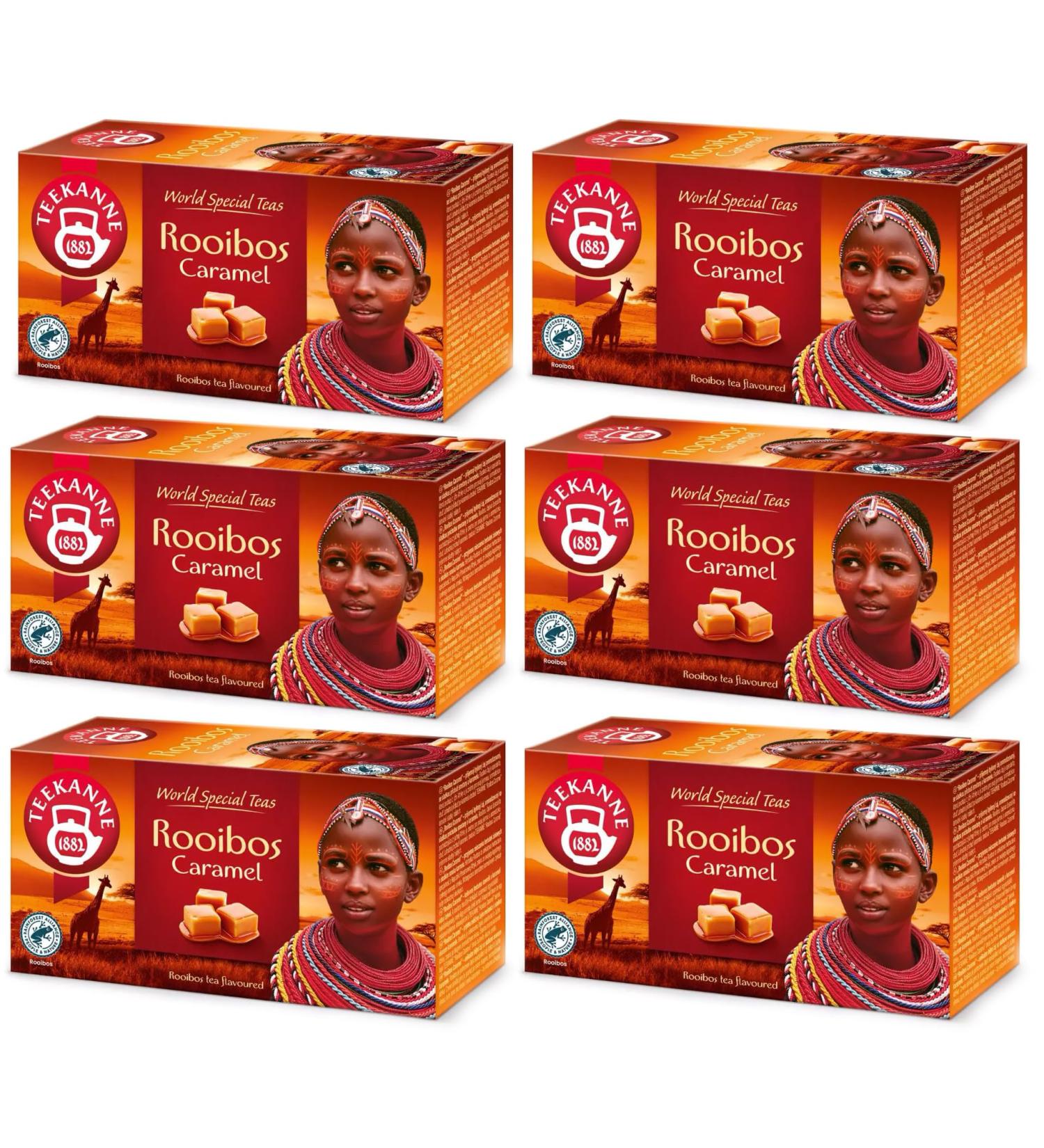 DEKOND Teekanne Rooibos Cr me Caramel Tea (6 x 35 g) - Buy Online on GoSupps.com
