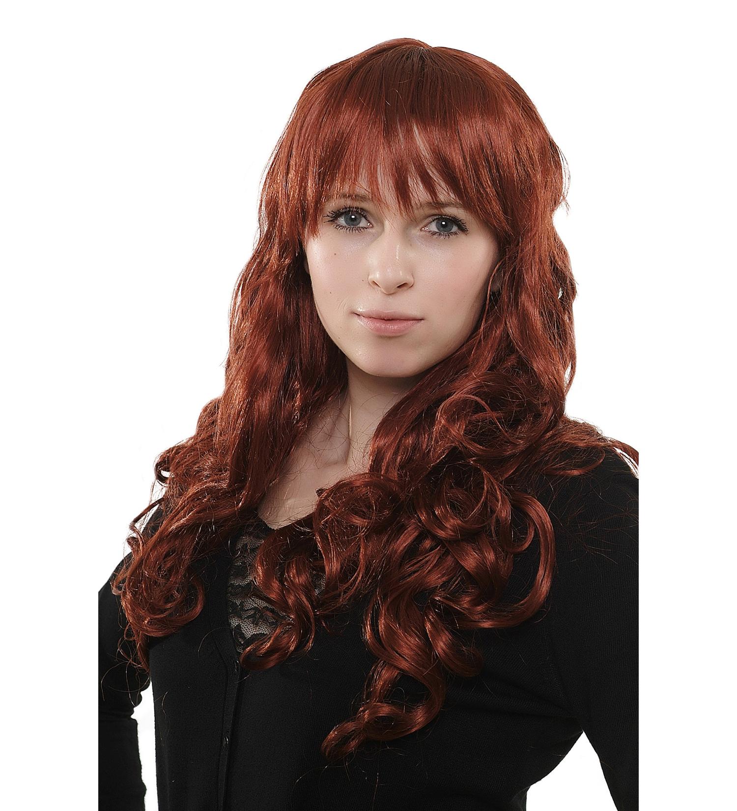 WIG ME UP 3404-350 Red Long Voluminous Wavy Ladies Wig | Premium Quality International Shipping - Buy Online on GoSupps.com