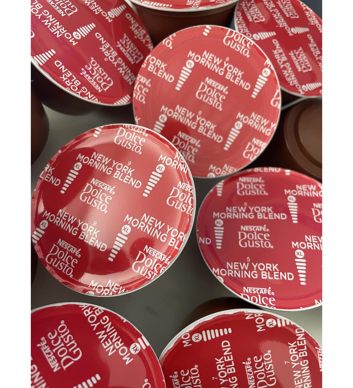 Buy 10 20 30 50 80 & 100 Compatible with Dolce Gusto Coffee Pods : New York Morning Blend - SOLD LOOSE - Buy Online on GoSupps.com