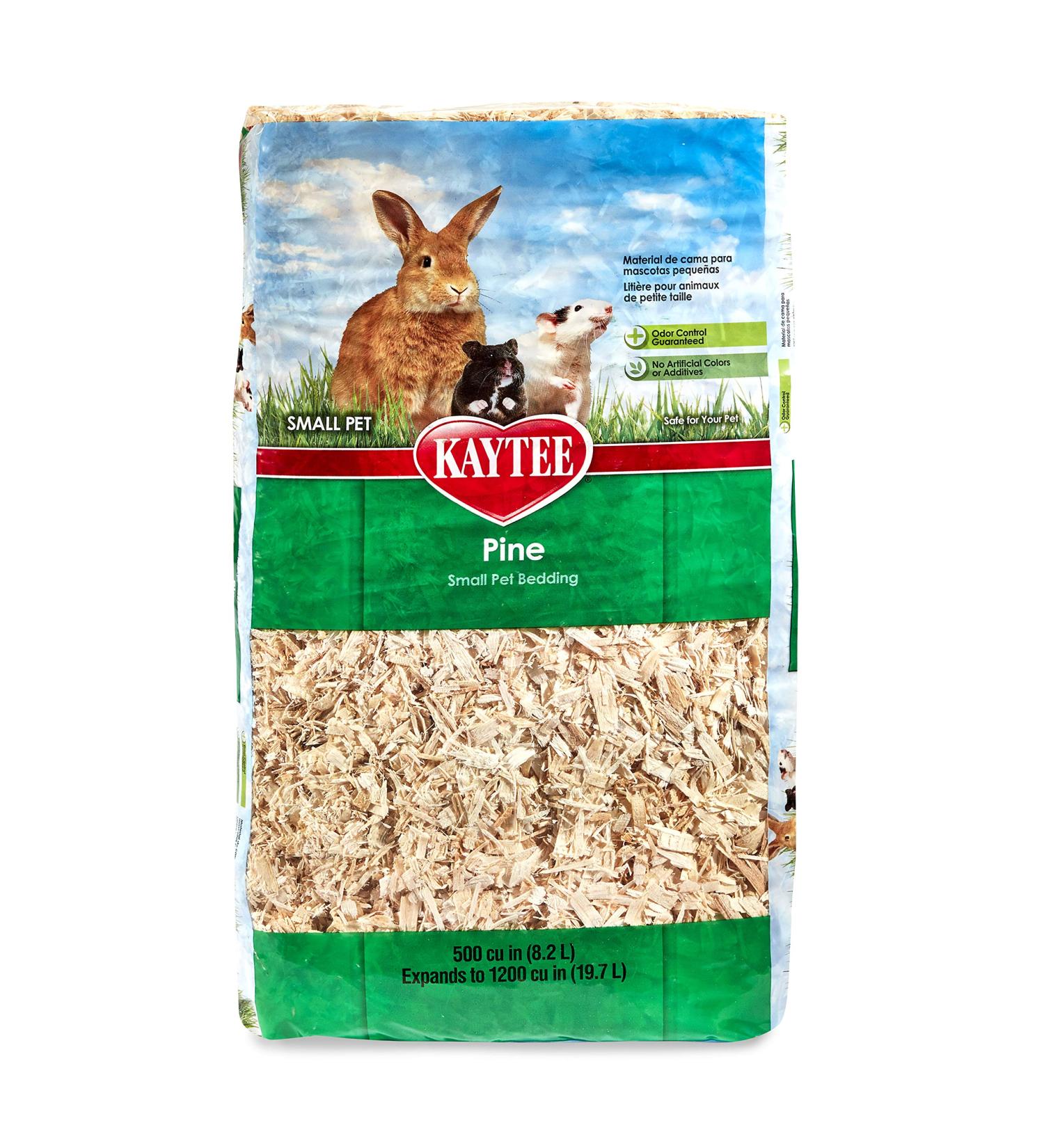 Kaytee Pine Bedding 1200 Cubic Inch - Natural Wood Shavings for Small Animals - Buy Online on GoSupps.com