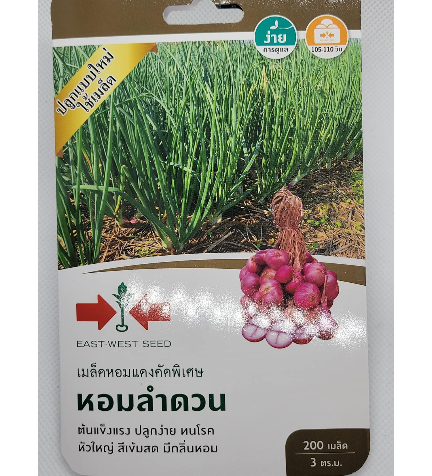 Premium Thai Onion Shallot Seeds - High-Quality Seeds for Home Gardening - Buy Online on GoSupps.com