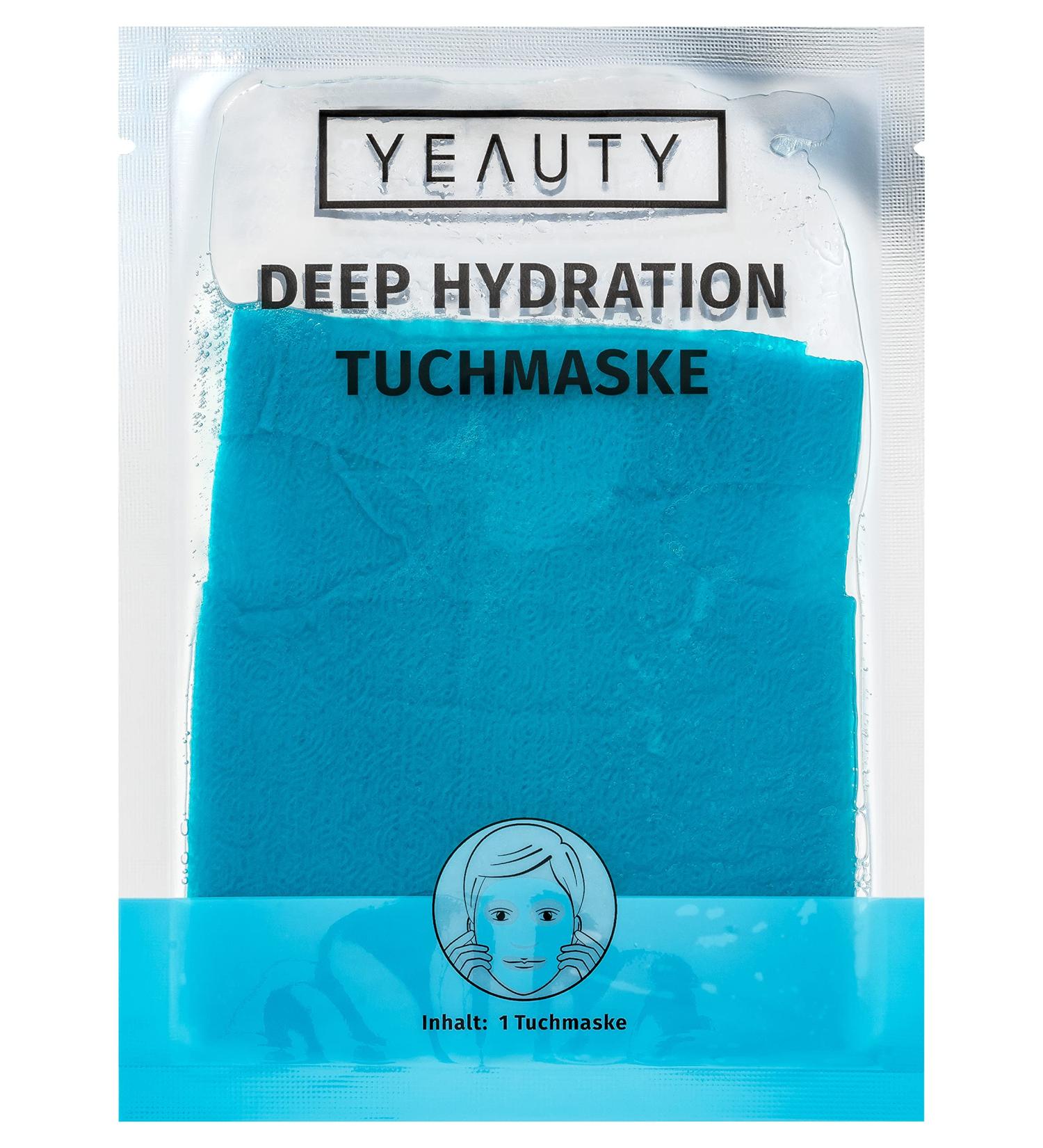 YEAUTY Deep Hydration Sheet Mask 1x 1 piece Blue