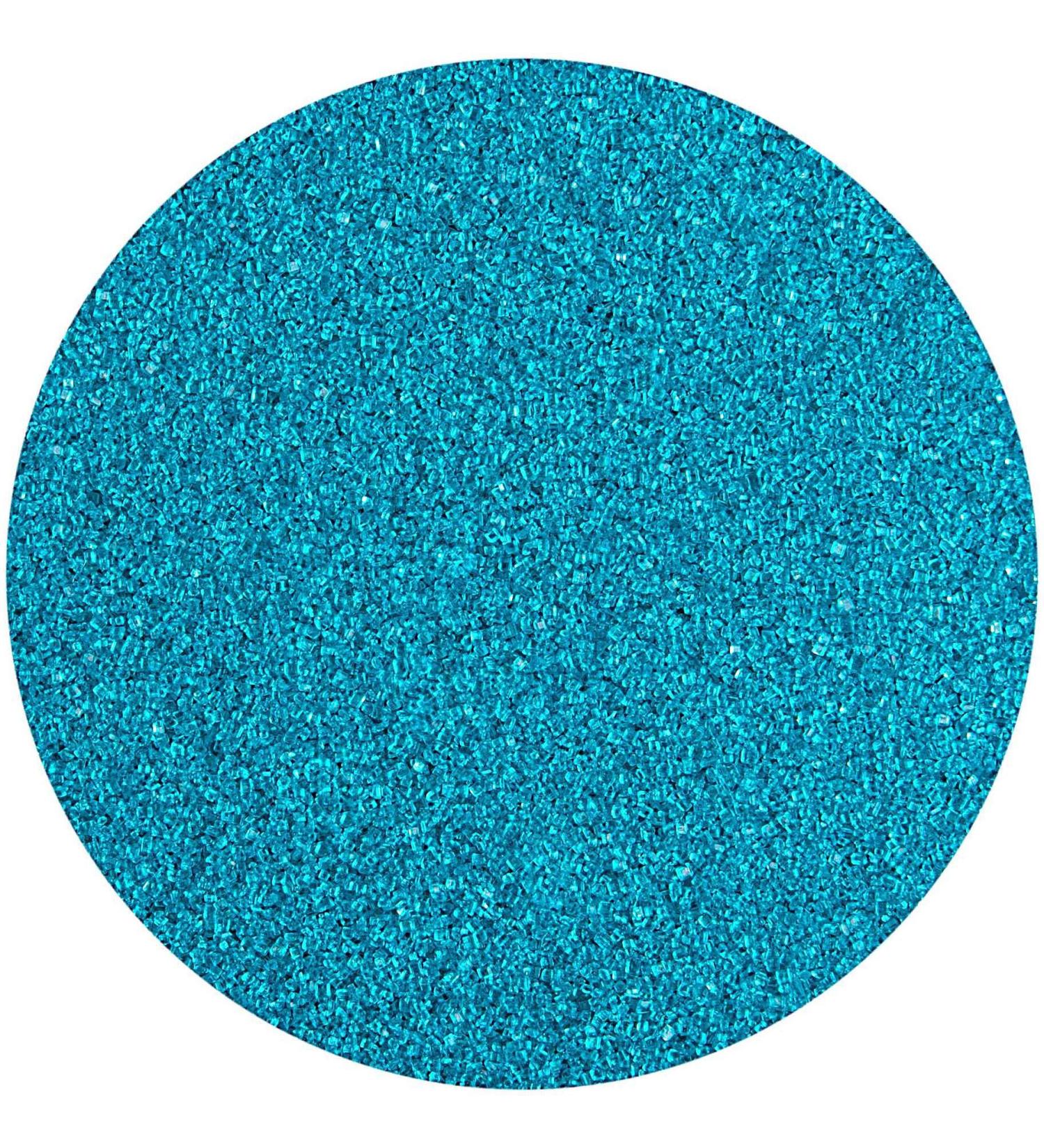 Coloured Sugar Turquoise Blue 250g | Decorative Baking & Cake Decorating Sugar - International Shipping Available - Buy Online on GoSupps.com