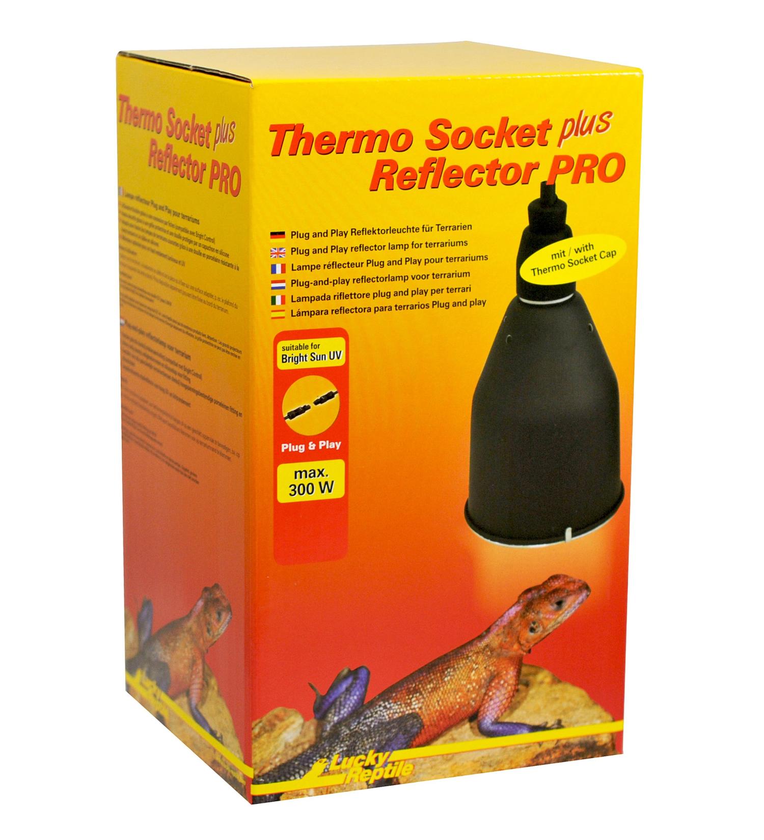 Buy Lucky Reptile HTRP-2UK Thermo Socket & Reflector - Large | International Shipping Available - Buy Online on GoSupps.com