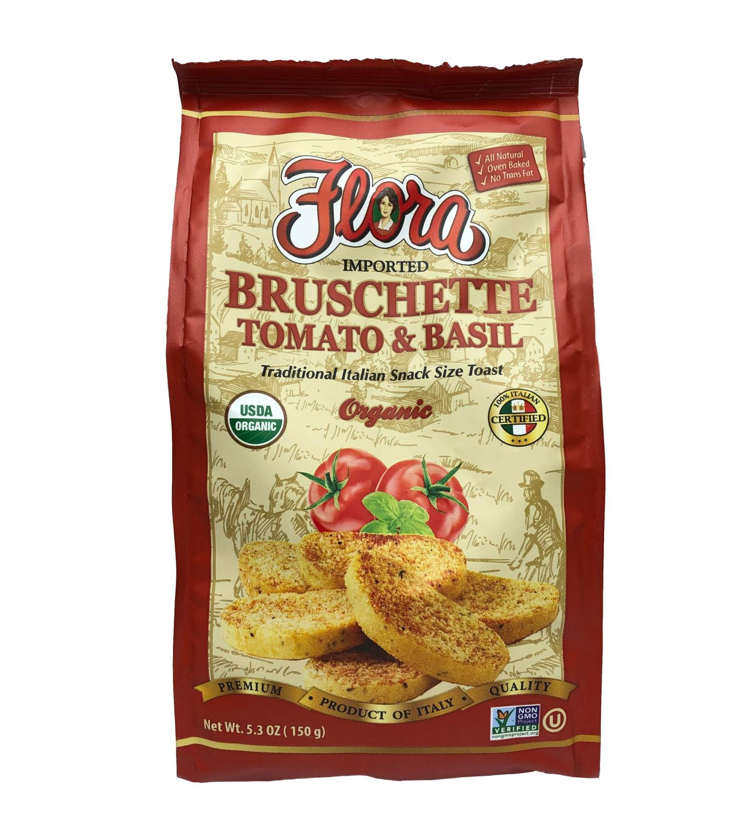 Bruschette Mini Toast (Tomato & Herb) - Buy Online on GoSupps.com