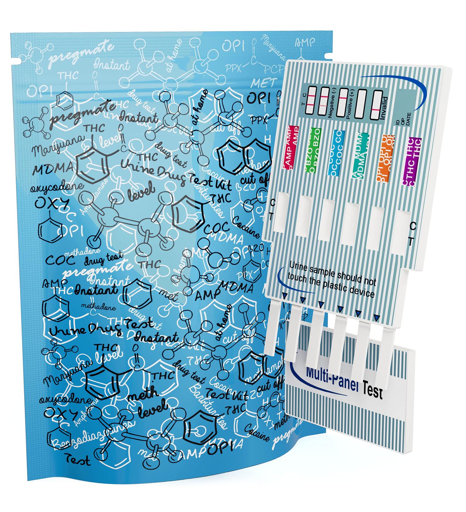 Pregmate 6 Panel Drug Test Kit (5 Count) - Fast and Accurate Results - Buy Online on GoSupps.com