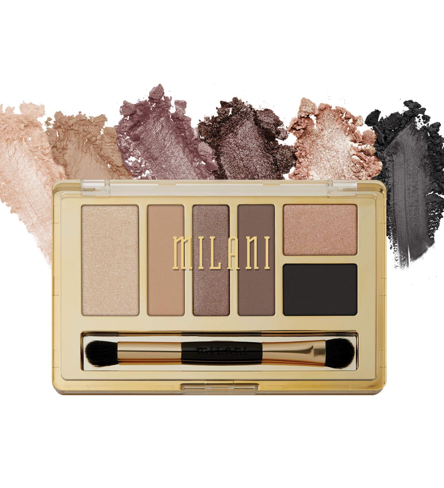 Milani Everyday Eyes Eyeshadow Palette - Must Have Naturals (0.21 oz) | Cruelty-Free Matte & Metallic Shadows for Contouring - Buy Online on GoSupps.com
