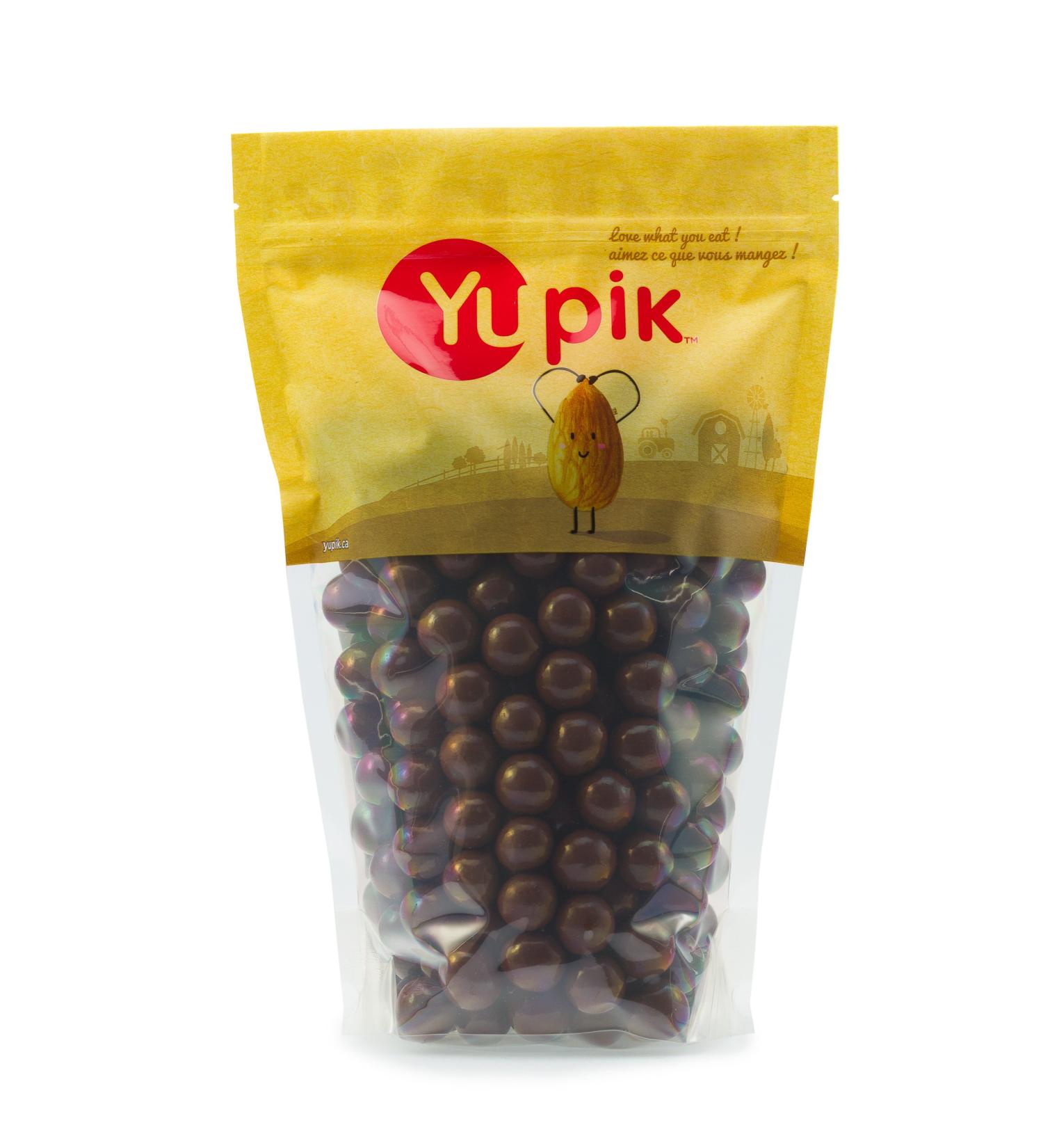 Yupik Milk Chocolate Malt Balls 1 kg Kosher Candy Bites Malt Balls Dipped in Fine Milk Chocolate Smooth & Crunchy Sweet Snacks Holiday Treats Ideal for Gifting & Baking 1 kilograms - Buy Online on GoSupps.com