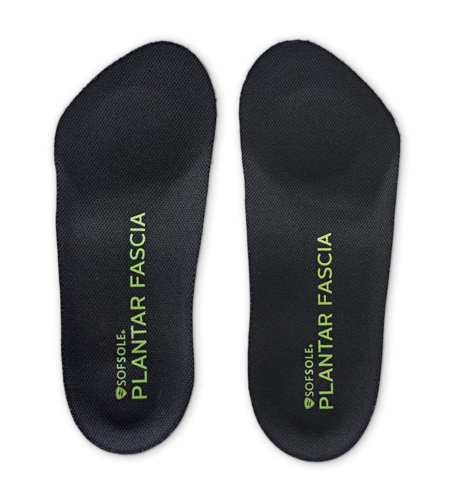 Sofsole Plantar Fasciitis Orthopedic Insoles - Comfortable Support for Pain Relief - One Size Black - International Shipping Available - Buy Online on GoSupps.com