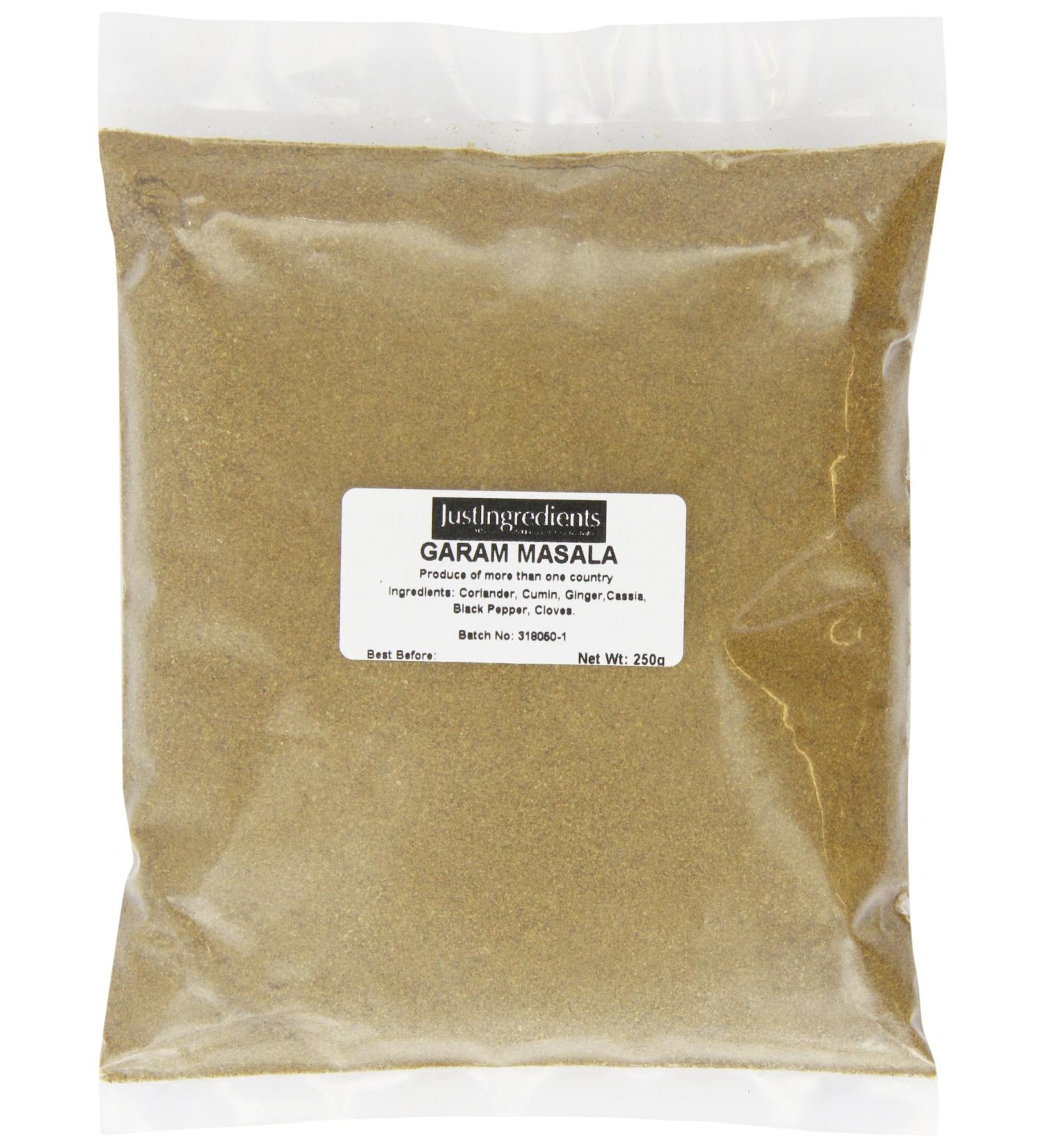 JustIngredients Essential Garam Masala 250g - Pack of 5 - Buy Online on GoSupps.com