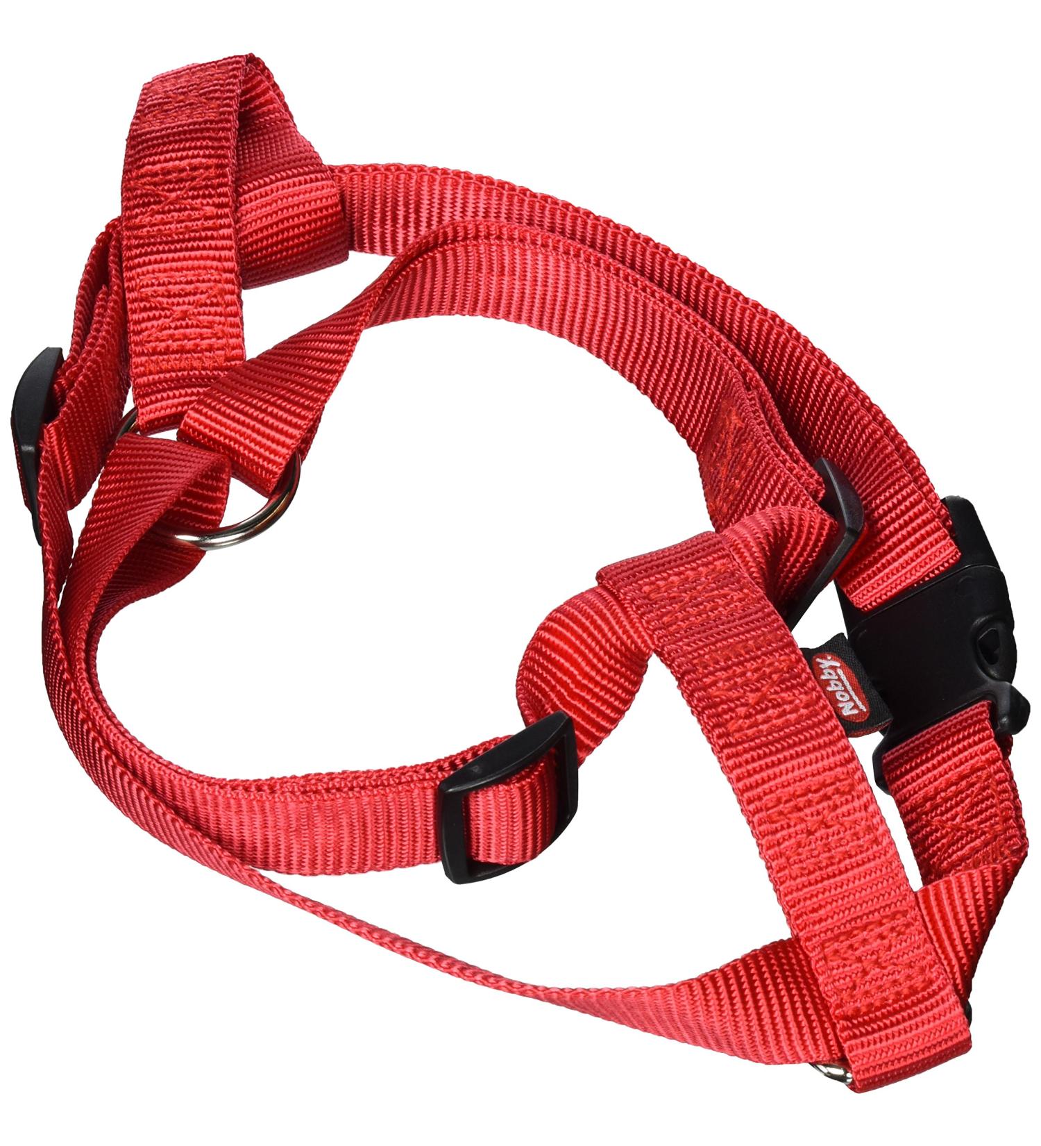 Nobby Classic Red Harness for Pets - Adjustable 70-90 cm 25 mm Width Durable & Stylish - Buy Online on GoSupps.com