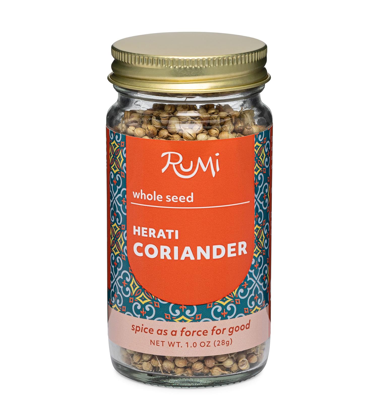 Rumi Spice Herati Whole Seed Coriander - 1 oz | Premium Quality - Buy Online on GoSupps.com