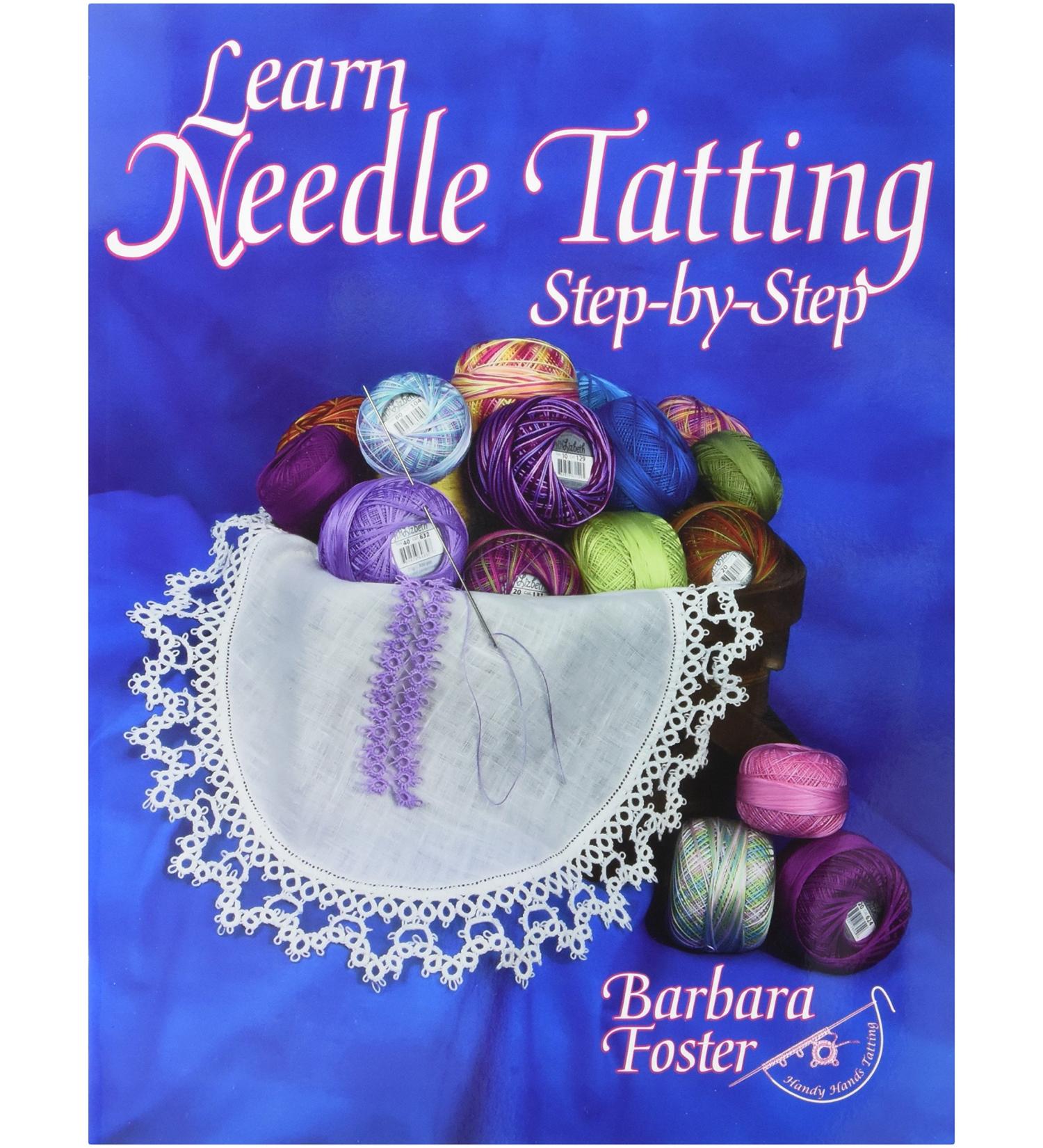 Handy Hands ST5P Learn Needle Tatting Step by Step Kit , Red, 13.25 x 9 x 0.19