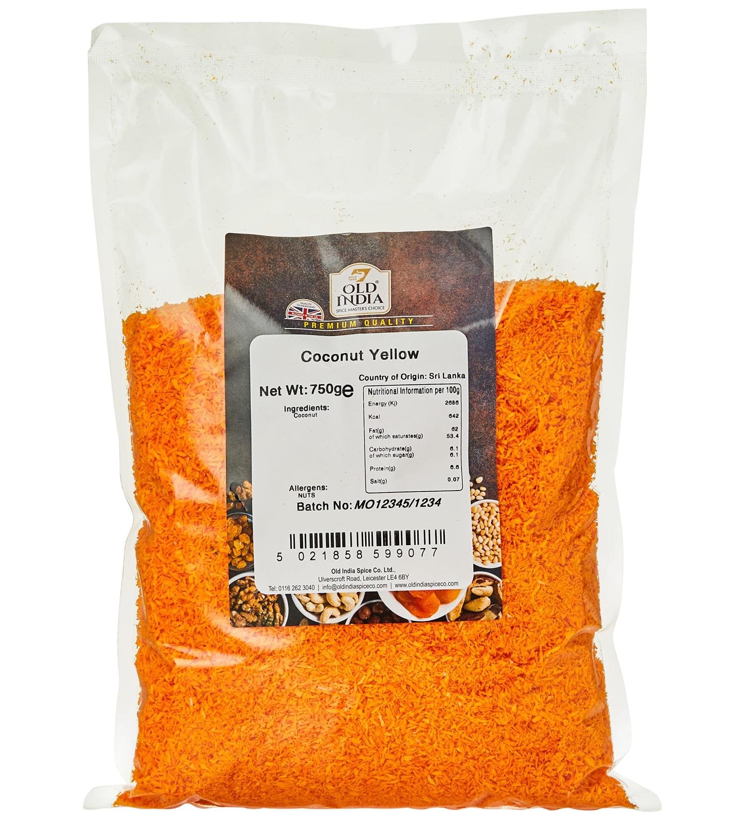 Old India Coconut Yellow 750g - Buy Online on GoSupps.com
