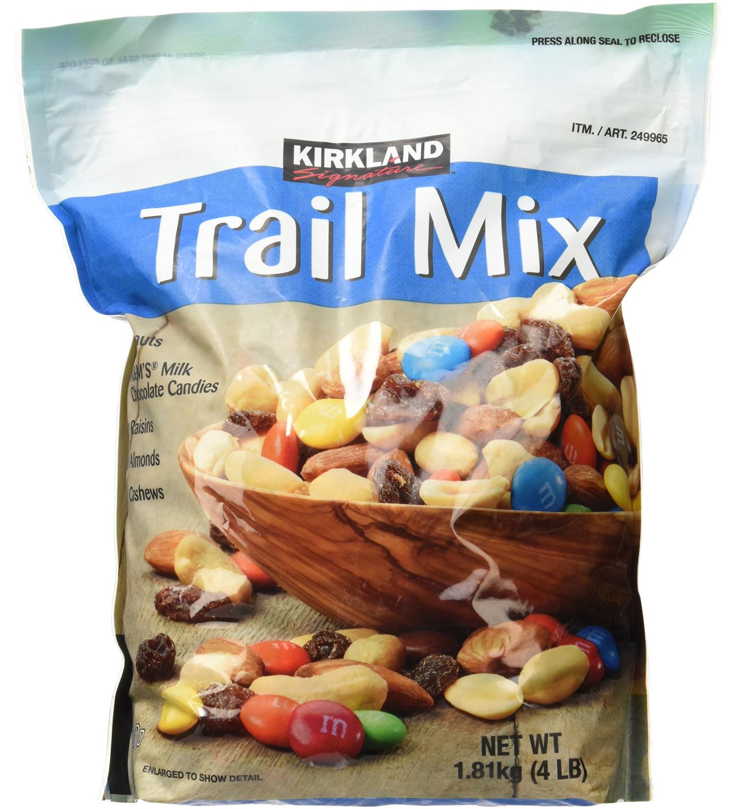 Signature Trail Mix - Peanuts, M&M's, Raisins, Almonds & Cashews - 4 lb Bag - Buy Online on GoSupps.com
