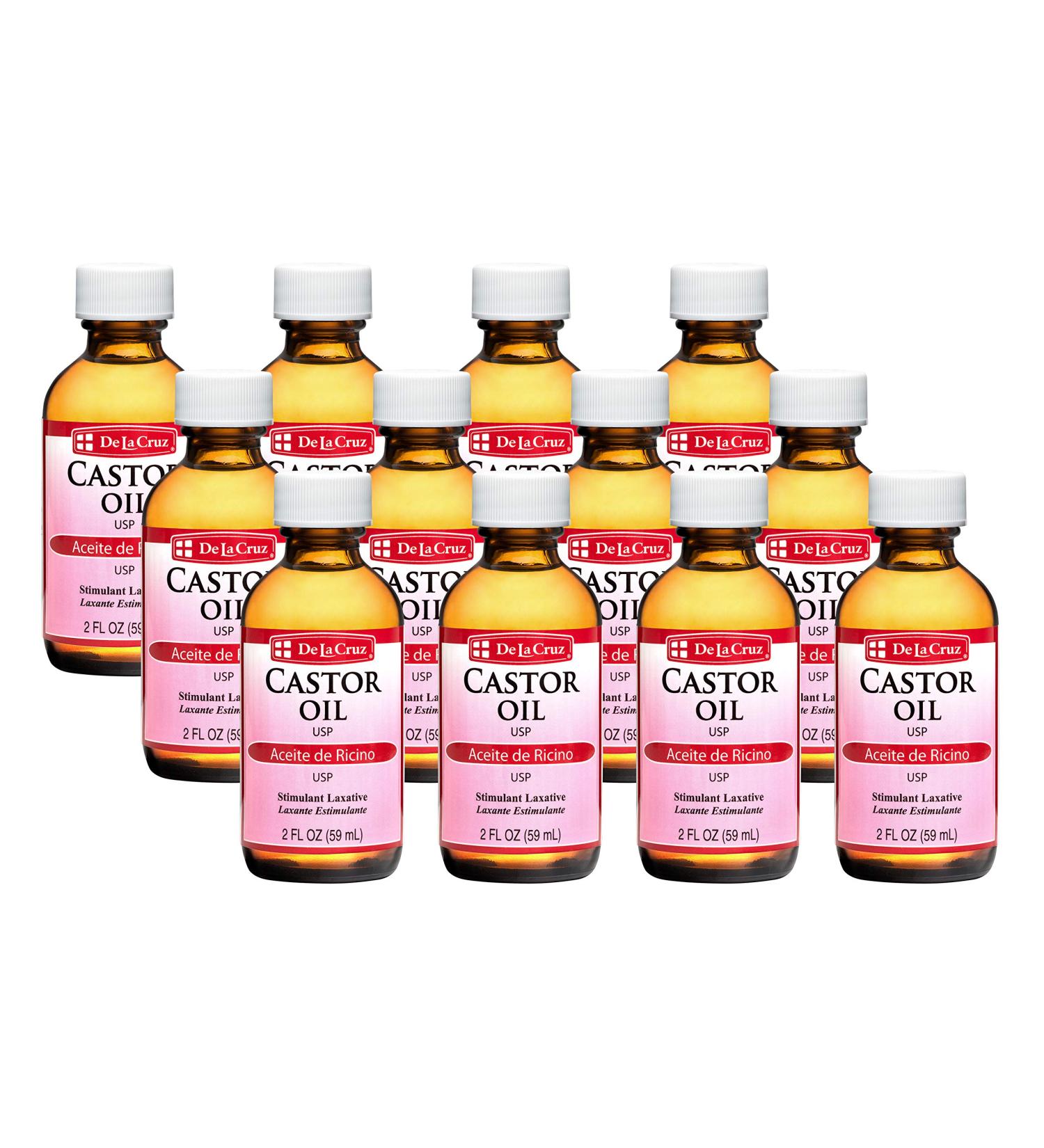 De La Cruz Castor Oil 2 oz - Natural Hair & Skin Moisturizer - Buy Online on GoSupps.com