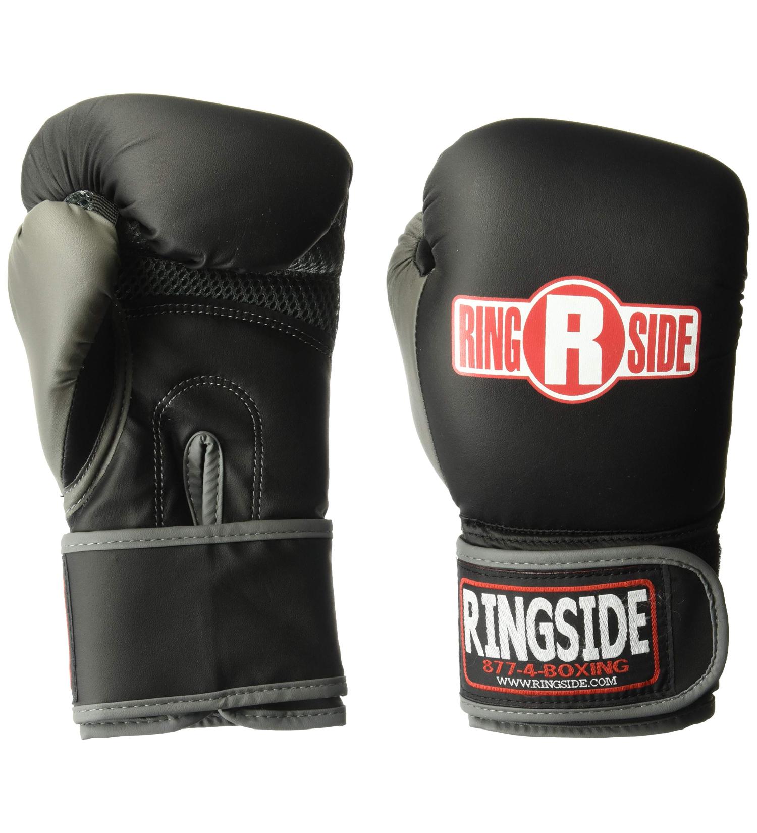 Ringside Ringside Synthetic Bag Gloves Black Regular