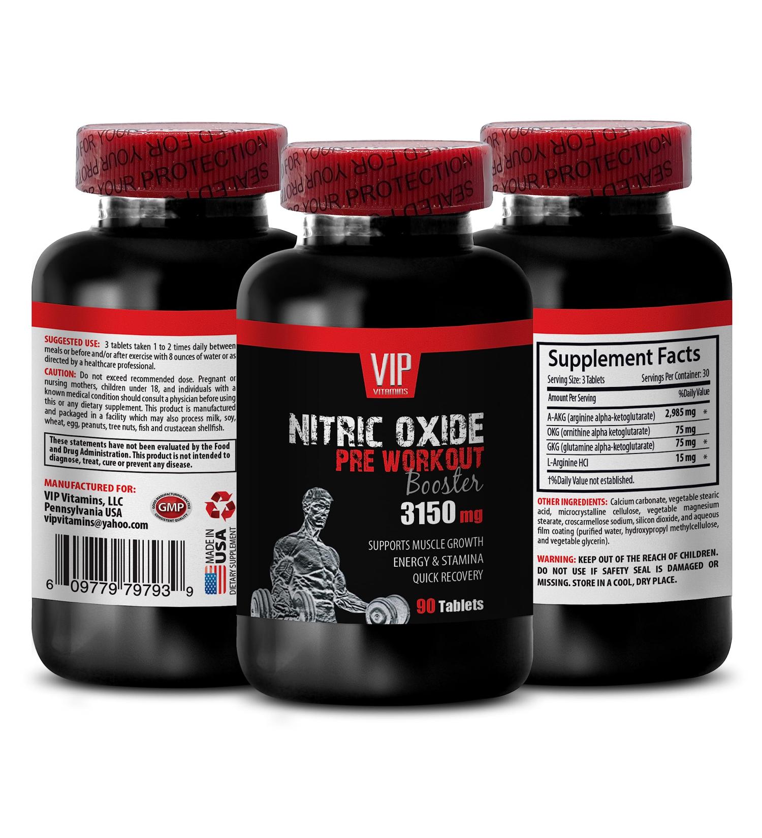nitric oxide for women - NITRIC OXIDE UNIQUE COMPLEX - AAKG nitric oxide and circulation OKG performance support GKG pre workout nitric oxide AKIC muscle power nitric oxide 1 Bottle 90 Tablets - Buy Online on GoSupps.com