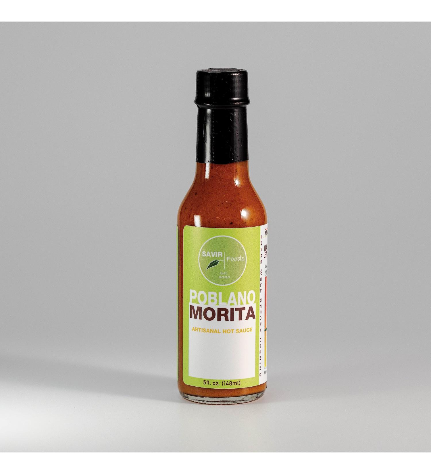 Savir Foods Poblano Morita Hot sauce - Buy Online on GoSupps.com
