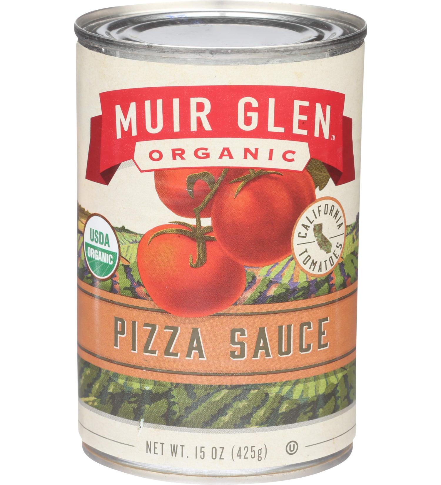 Muir Glen Organic Pizza Sauce - 15 fl oz | Premium Quality Ingredients - Buy Online on GoSupps.com