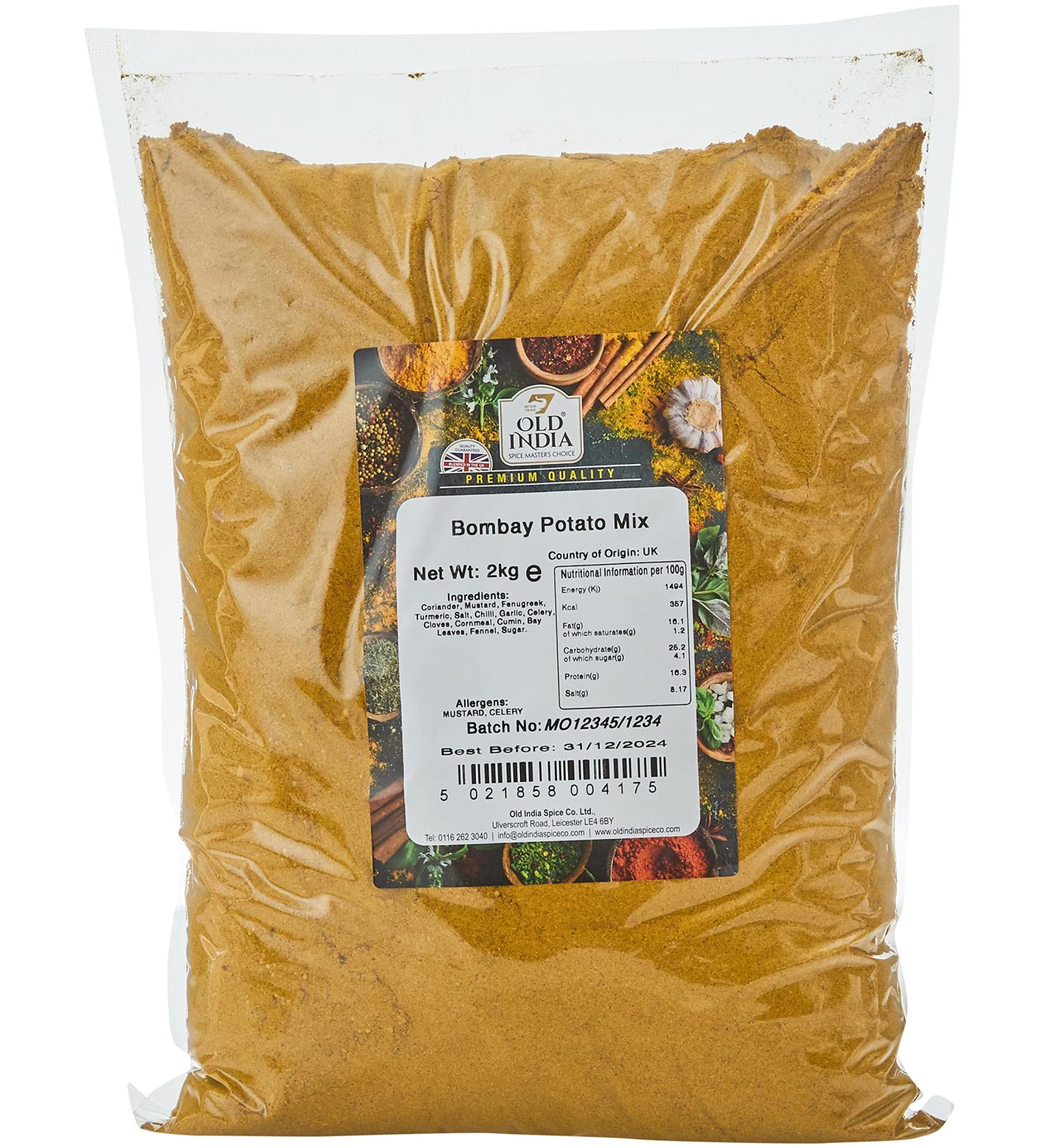 Old India Bombay Potato Mix 2kg - Buy Online on GoSupps.com