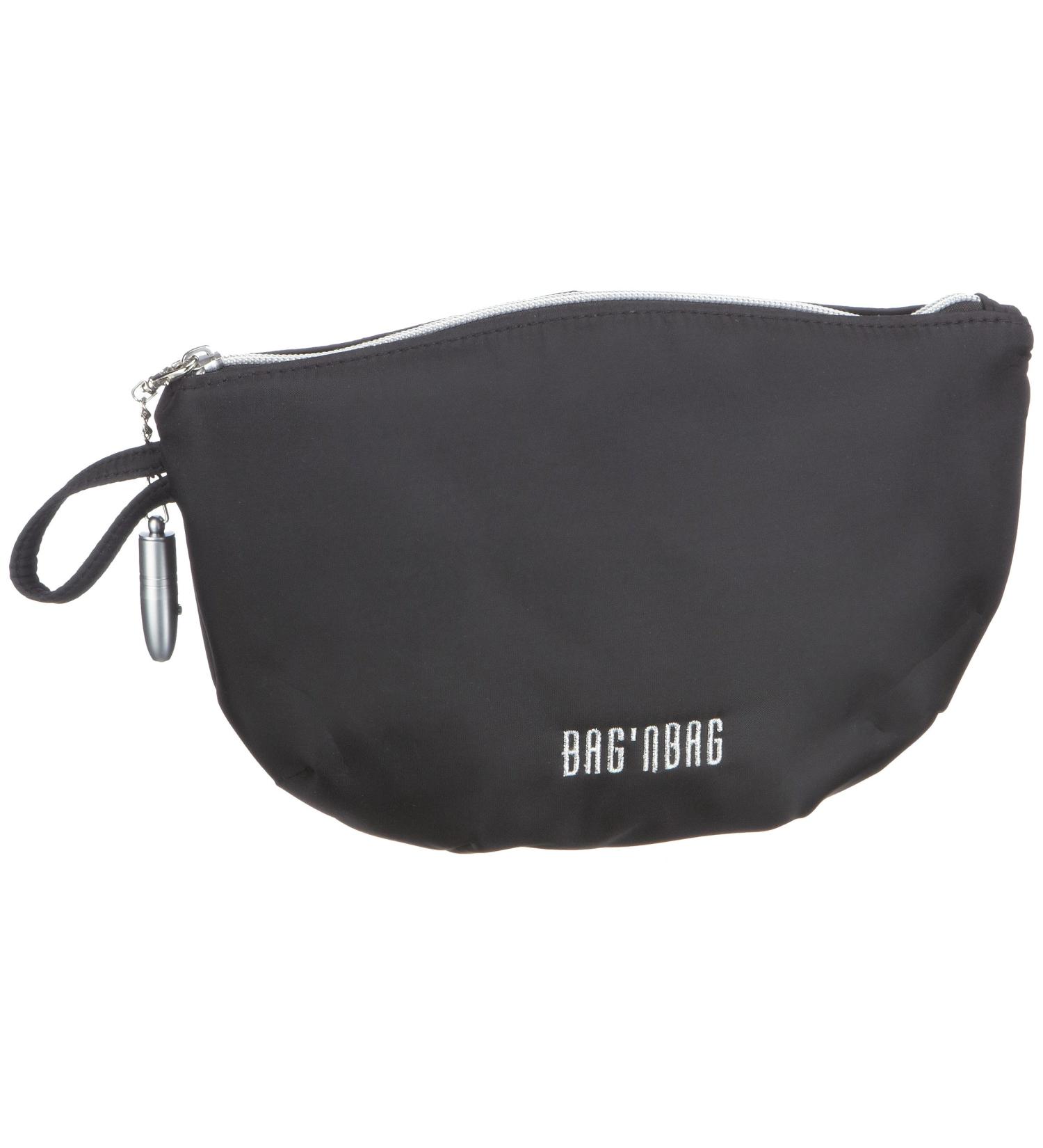 Bodenschatz 1-556 NY 01 Women's Cosmetic Bag - Black Nylon 27x8x17 cm Stylish & Durable International Shipping Available - Buy Online on GoSupps.com