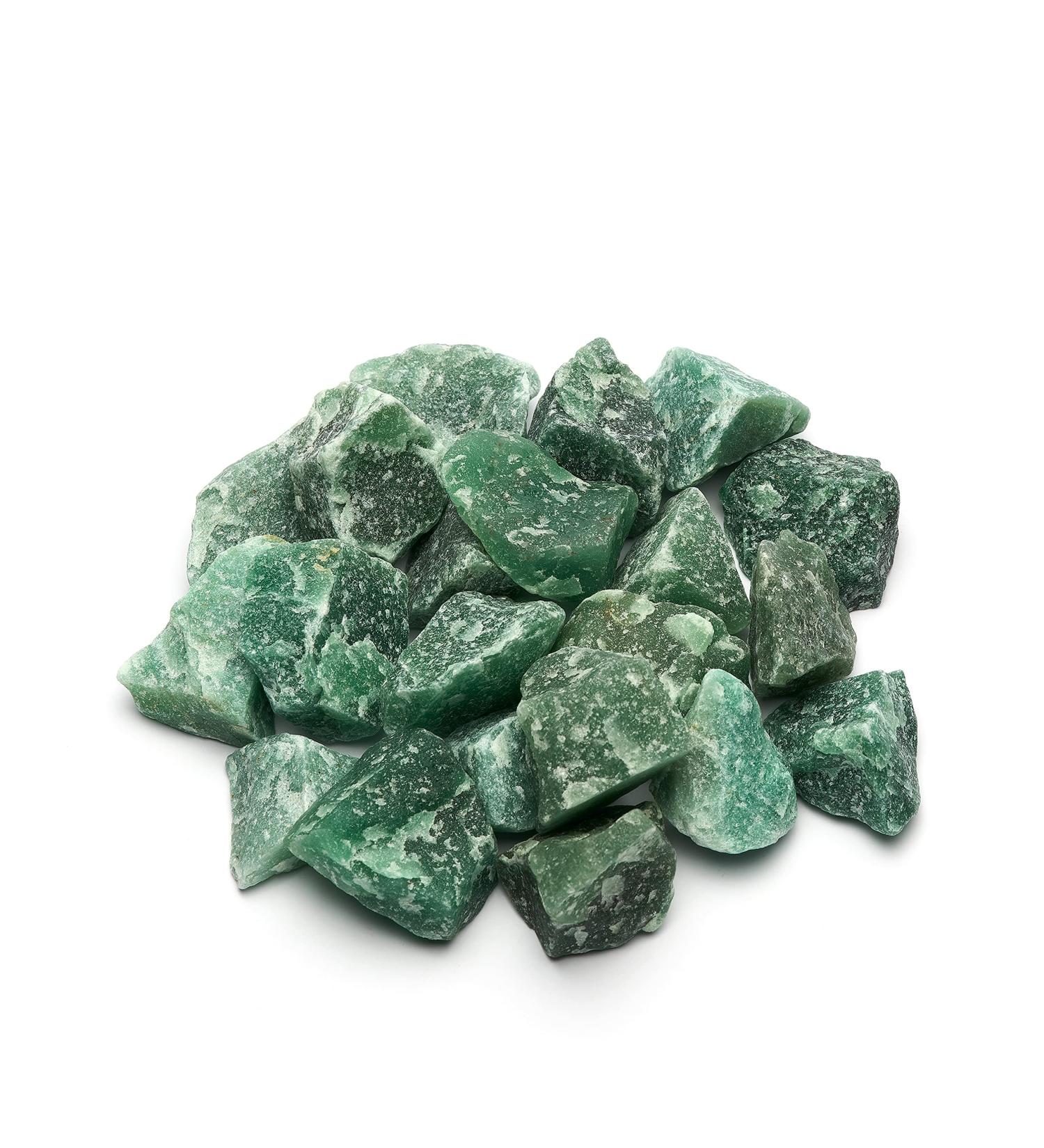 Buy Puraja Aventurin Gemstone Set | Natural Premium Raw Stones | Versatile Healing & Chakra Crystals | 350g Water Stones - Buy Online on GoSupps.com