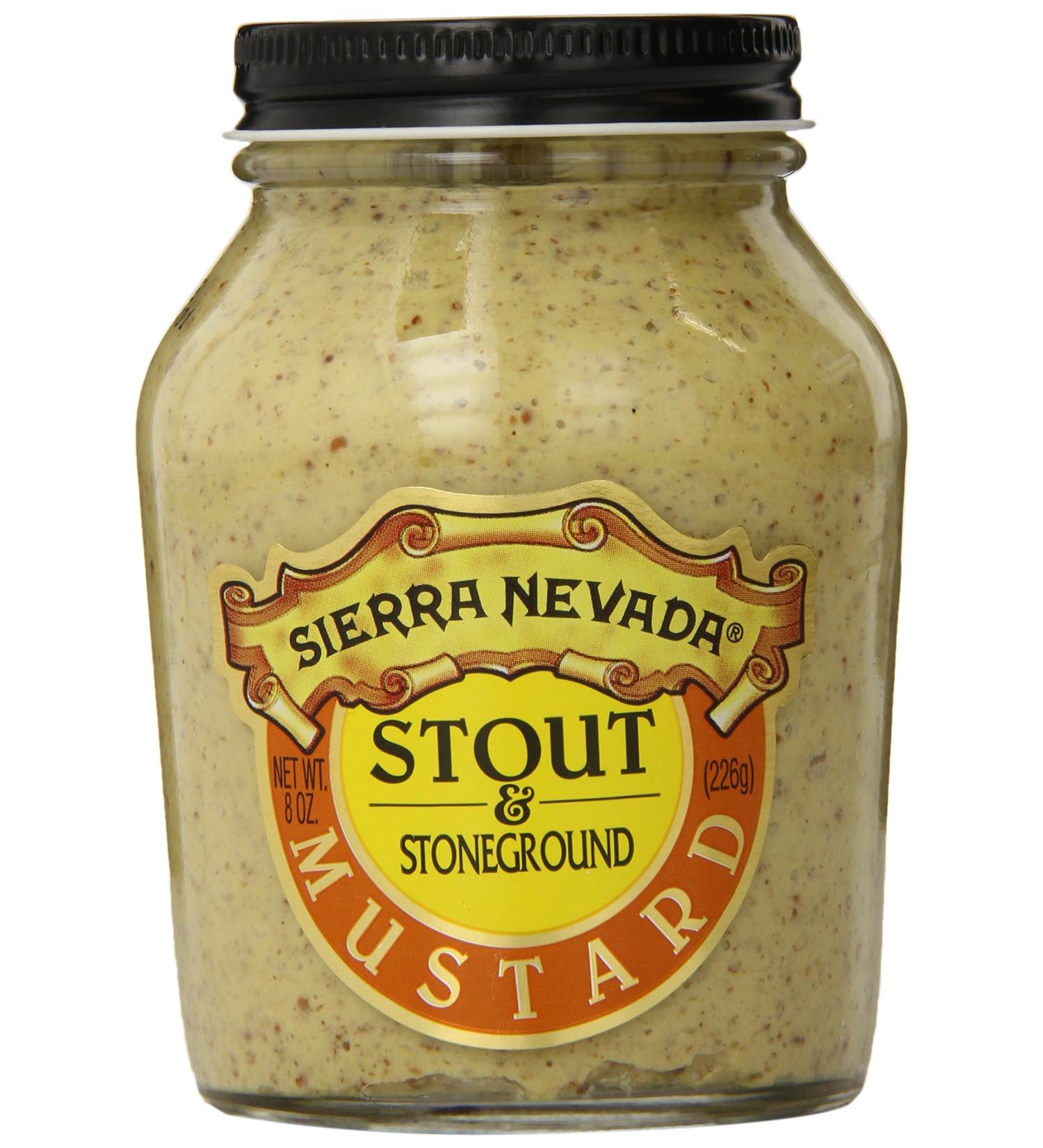 Sierra Nevada Mustard Stone Ground - Premium Flavorful Mustard for Gourmet Cooking - Buy Online on GoSupps.com