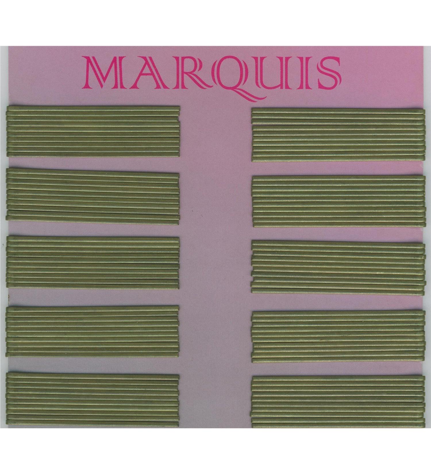 Efalock Professional Marquis hair clip 7 cm gold 100 pieces