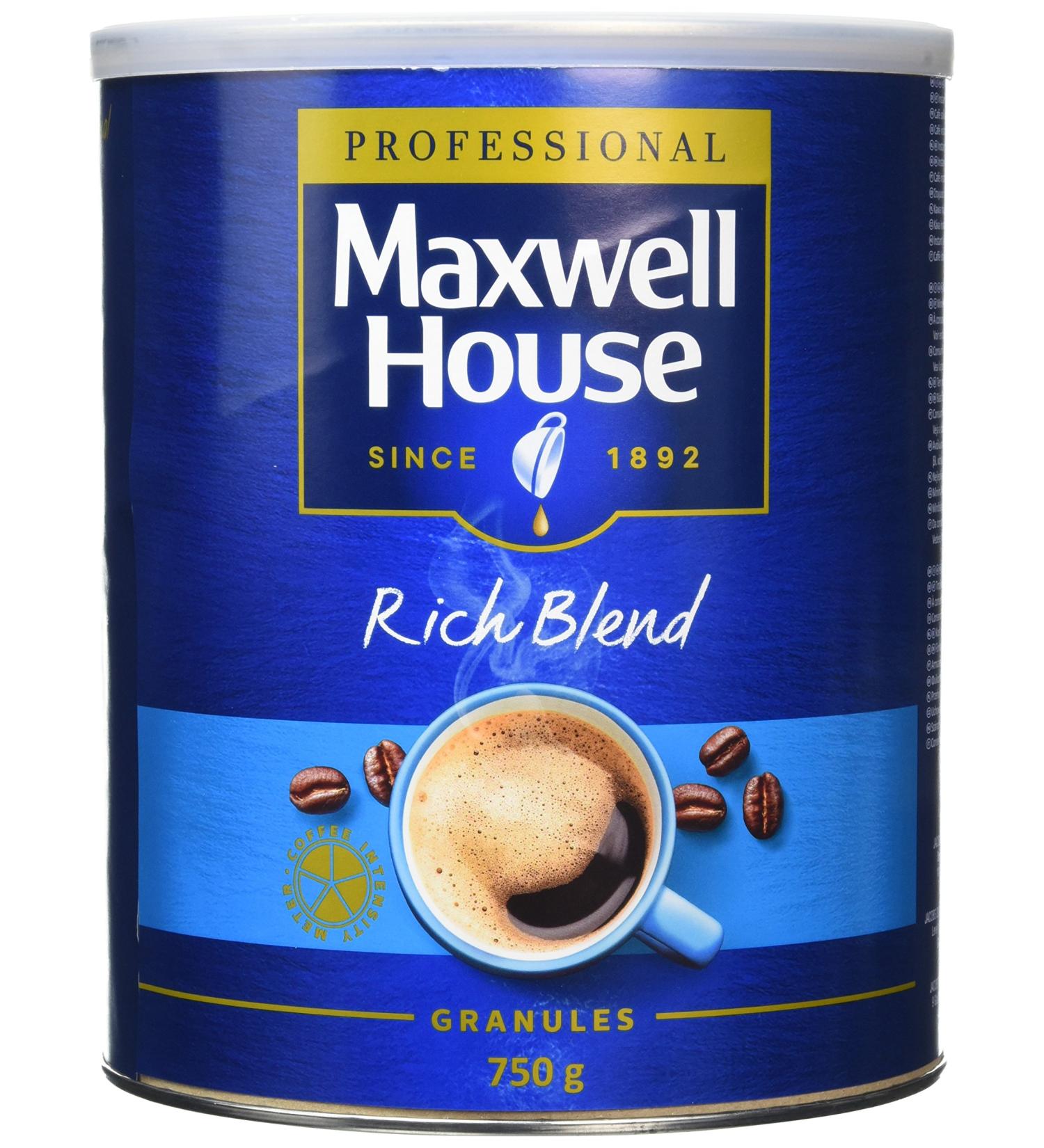 Maxwell House Coffee Granules 750g - Premium Instant Coffee Blend - Buy Online on GoSupps.com