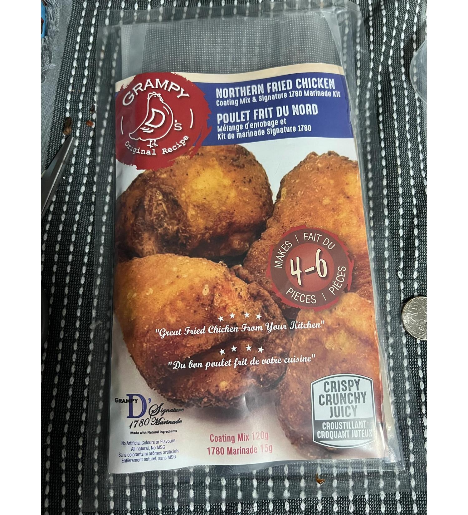 Luray Grampy D's Original Recipe- Northern Fried Chicken Coating Mix and Signature 1780 Marinade Kit - Buy Online on GoSupps.com
