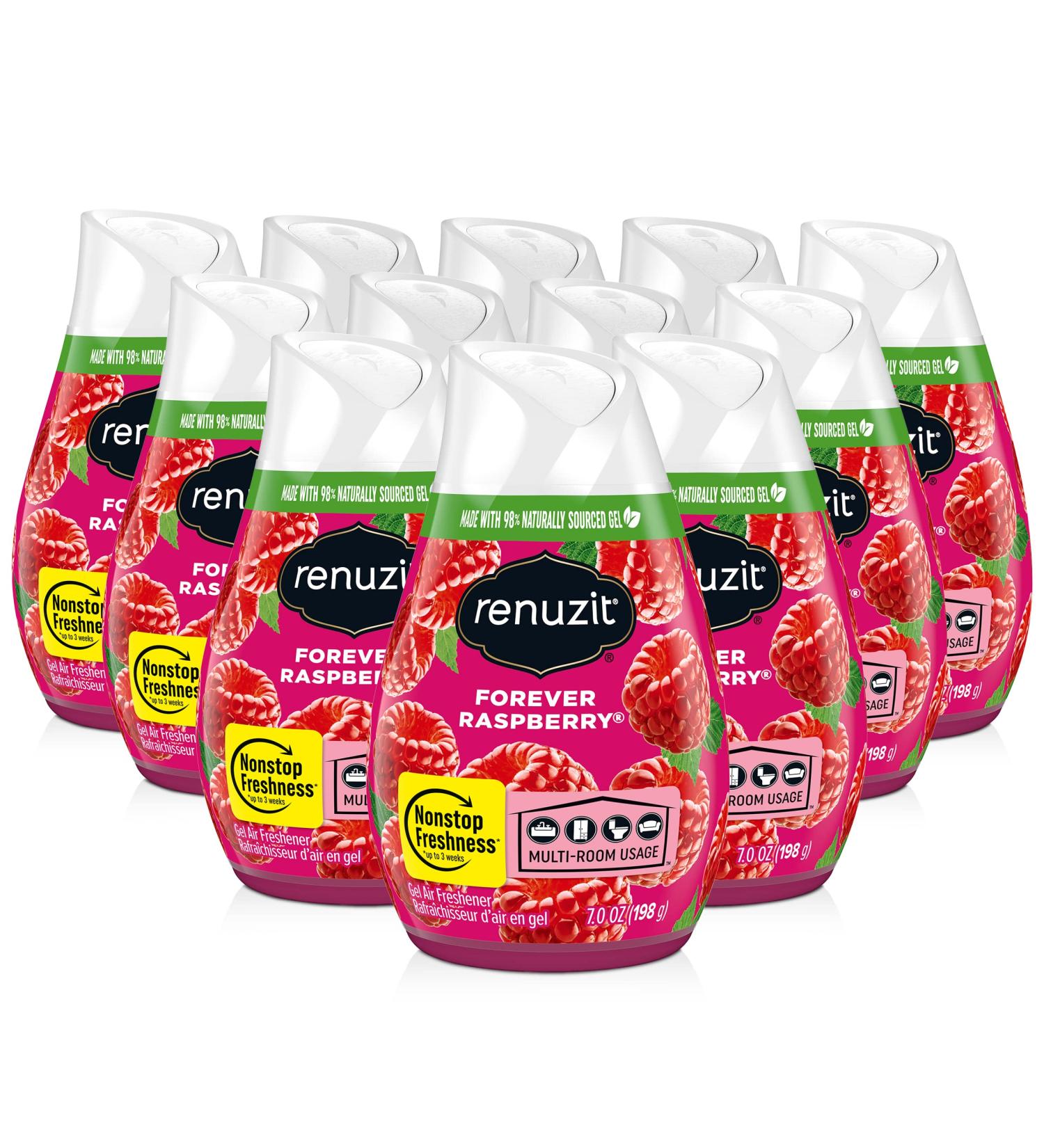 Renuzit Forever Raspberry Air Freshener 12-Pack - Buy Online on GoSupps.com