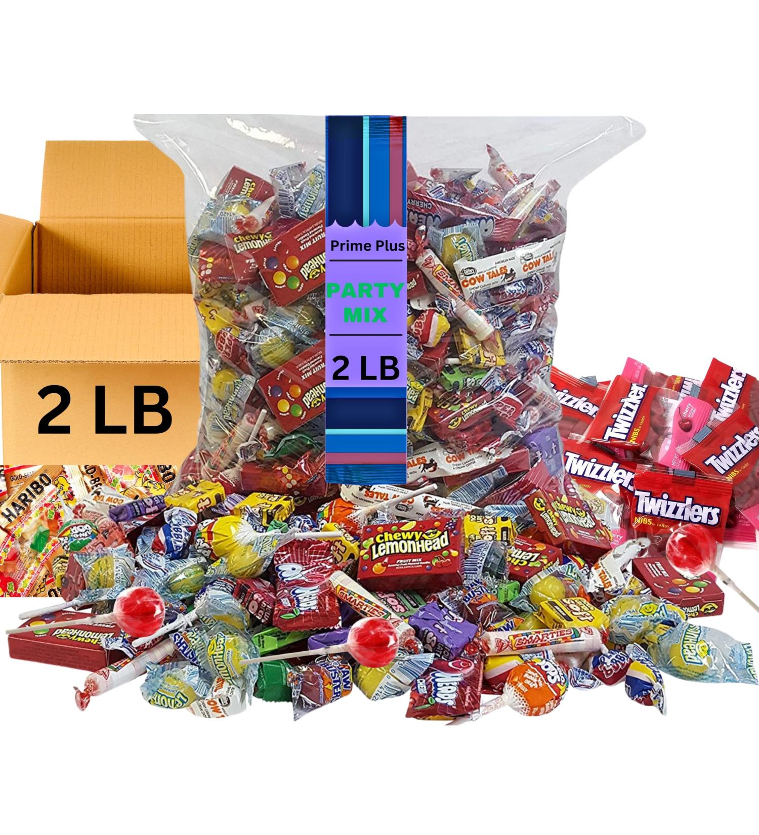 Generic Assorted Candy Filler 2 lbs Individually Wrapped Sweets for Parties and Kids