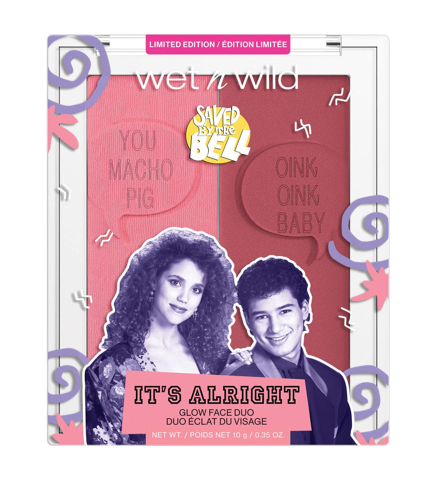 Buy Wet n Wild Saved By The Bell Highlighter & Illuminator Duo - Cruelty-Free Glow Makeup Powder - Buy Online on GoSupps.com