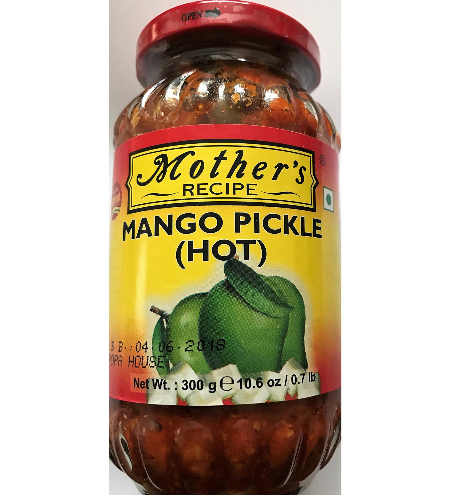 Desai Brothers Ltd Mango Pickle Hot Mother 6x300g