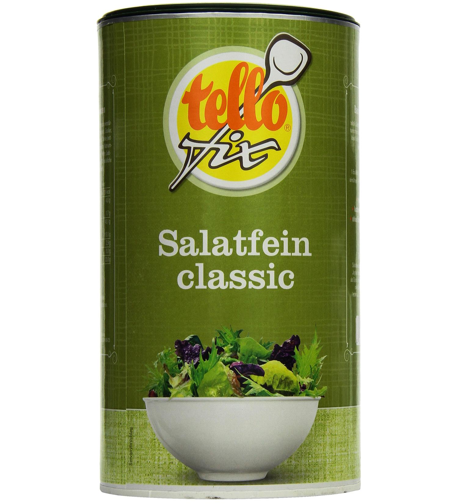 Tellofix Salatfein Classic 800g - Premium Salad Seasoning for Delicious Dressings | International Shipping Available - Buy Online on GoSupps.com